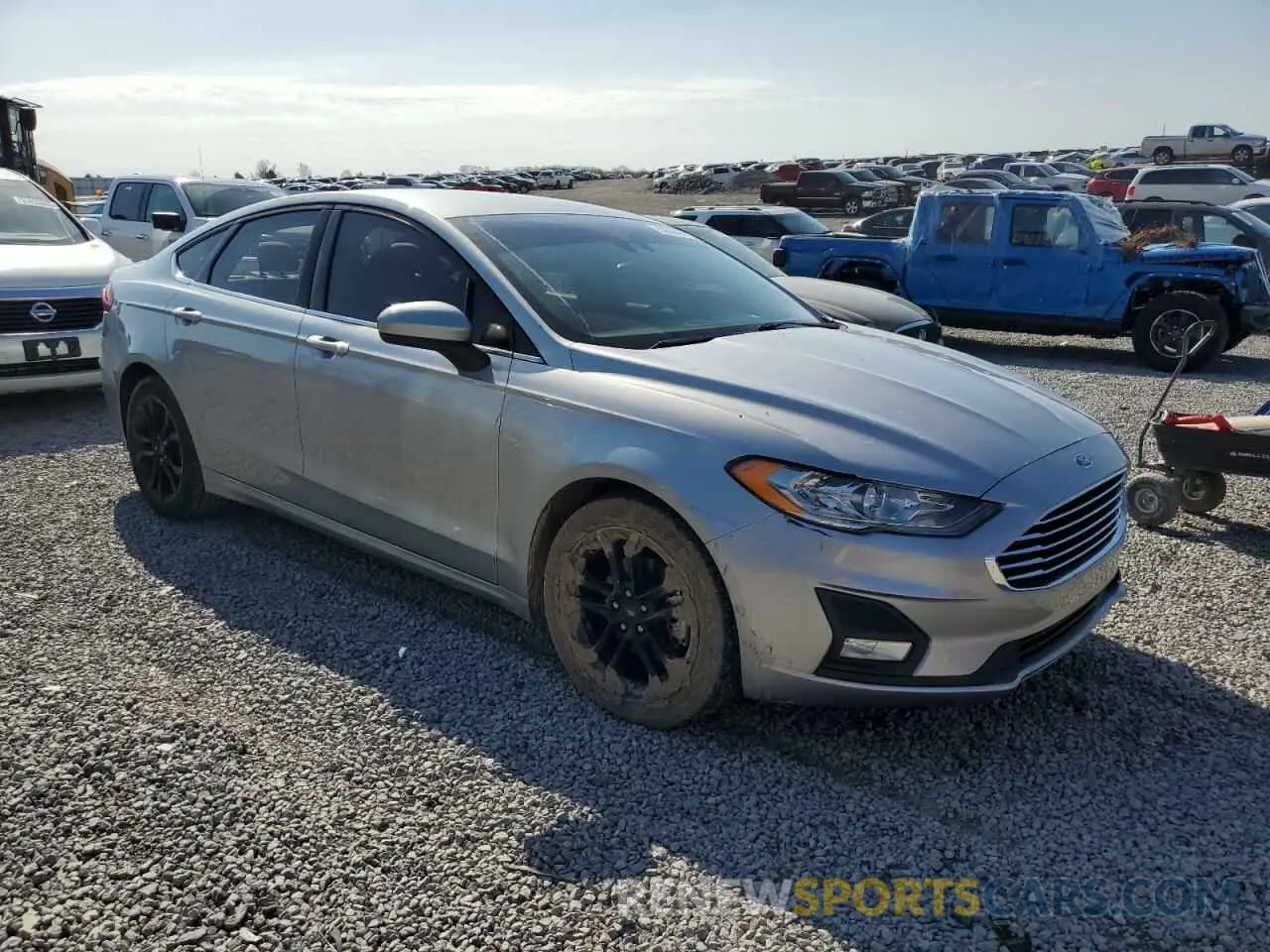 4 Photograph of a damaged car 3FA6P0HD8LR107207 FORD FUSION 2020