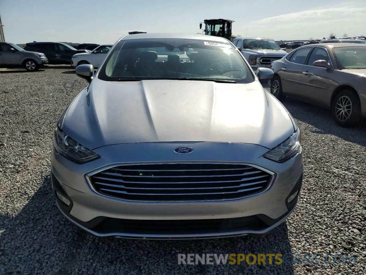 5 Photograph of a damaged car 3FA6P0HD8LR107207 FORD FUSION 2020