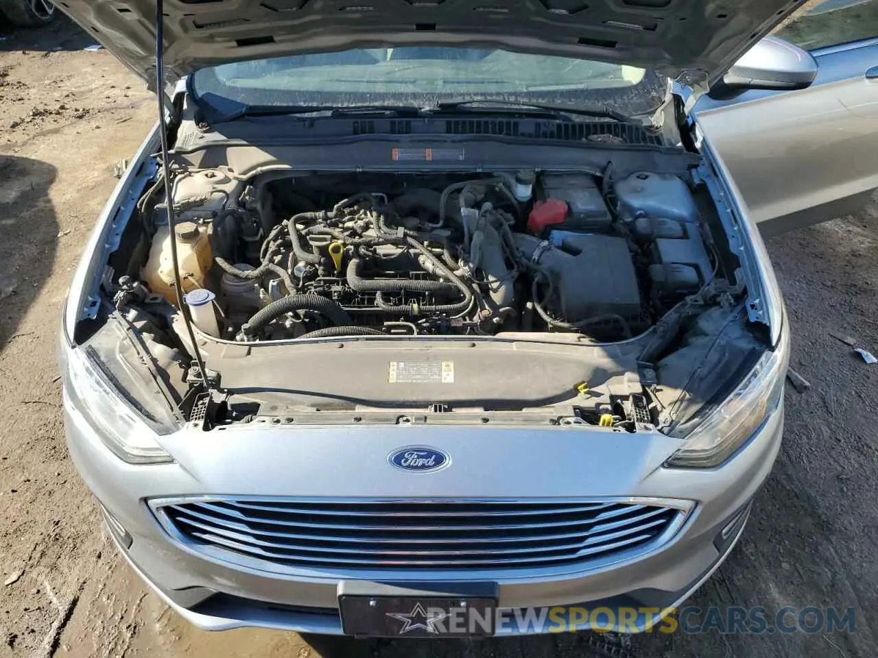 11 Photograph of a damaged car 3FA6P0HD8LR128879 FORD FUSION 2020