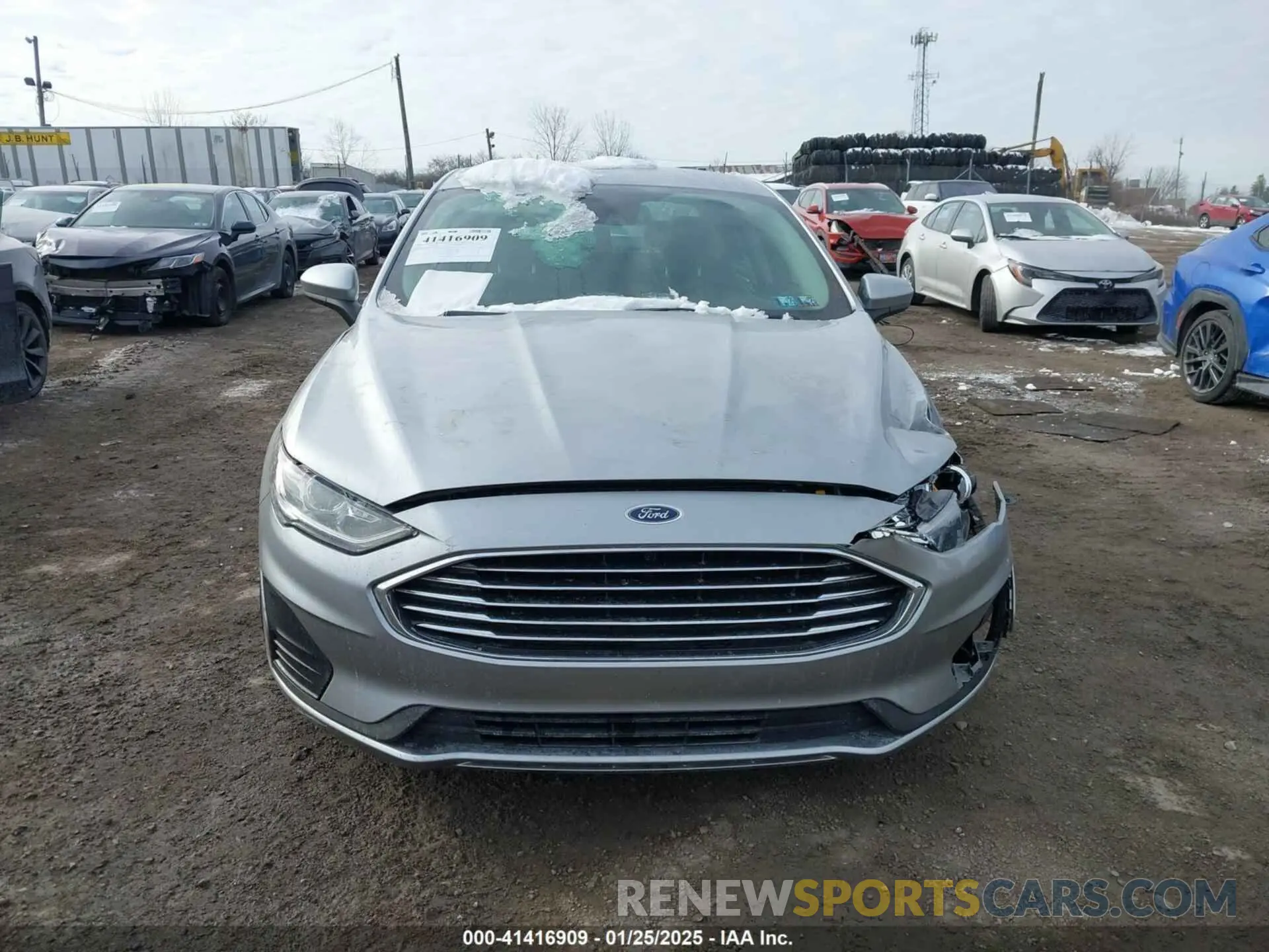 11 Фотография поврежденного автомобиля 3FA6P0HD8LR159257 FORD FUSION 2020