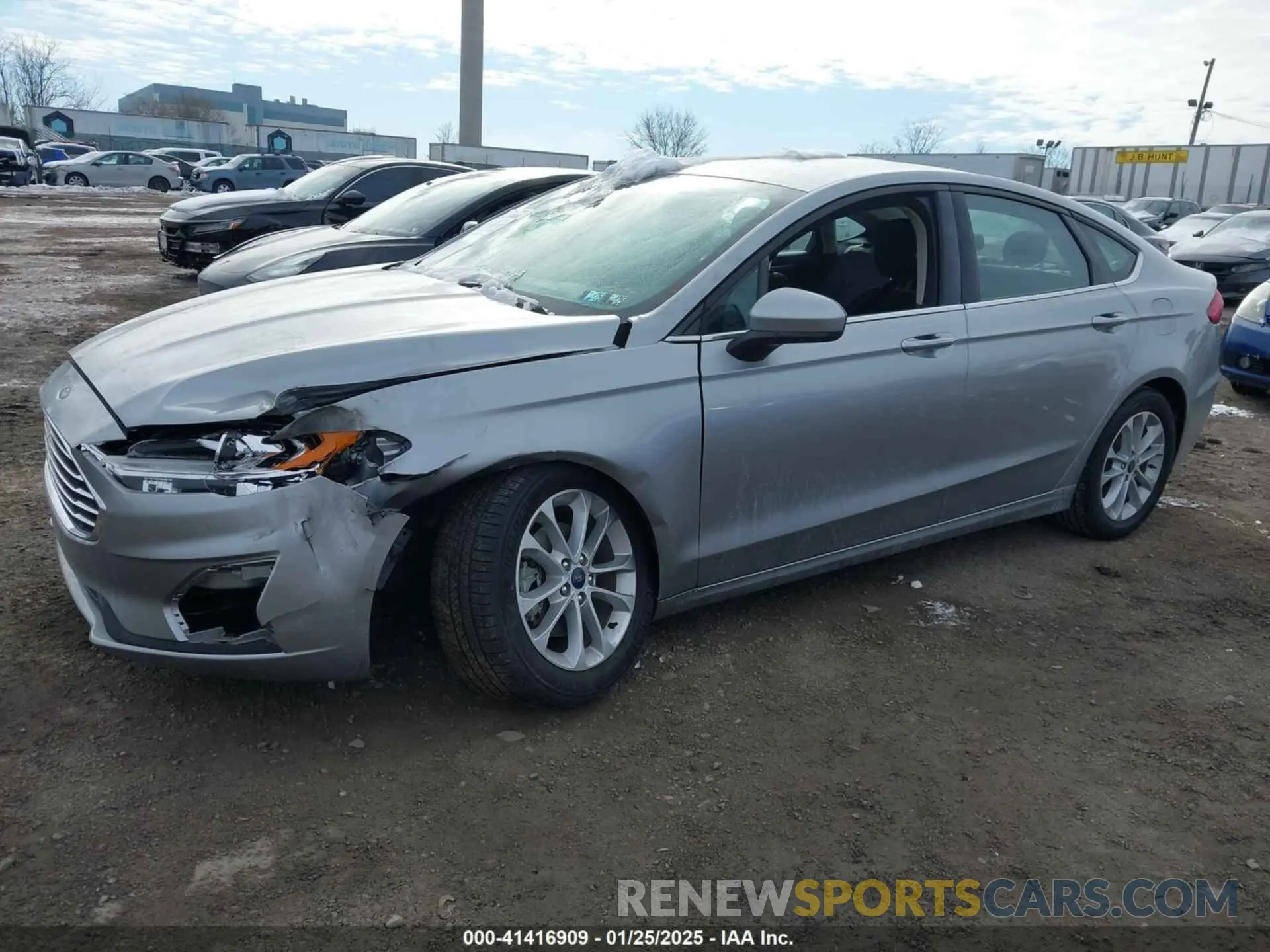 2 Фотография поврежденного автомобиля 3FA6P0HD8LR159257 FORD FUSION 2020