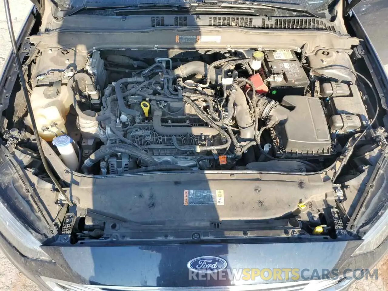 11 Фотография поврежденного автомобиля 3FA6P0HD8LR169299 FORD FUSION 2020