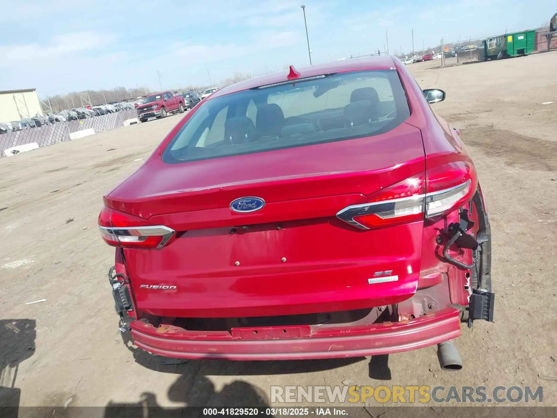 16 Photograph of a damaged car 3FA6P0HD9LR108222 FORD FUSION 2020