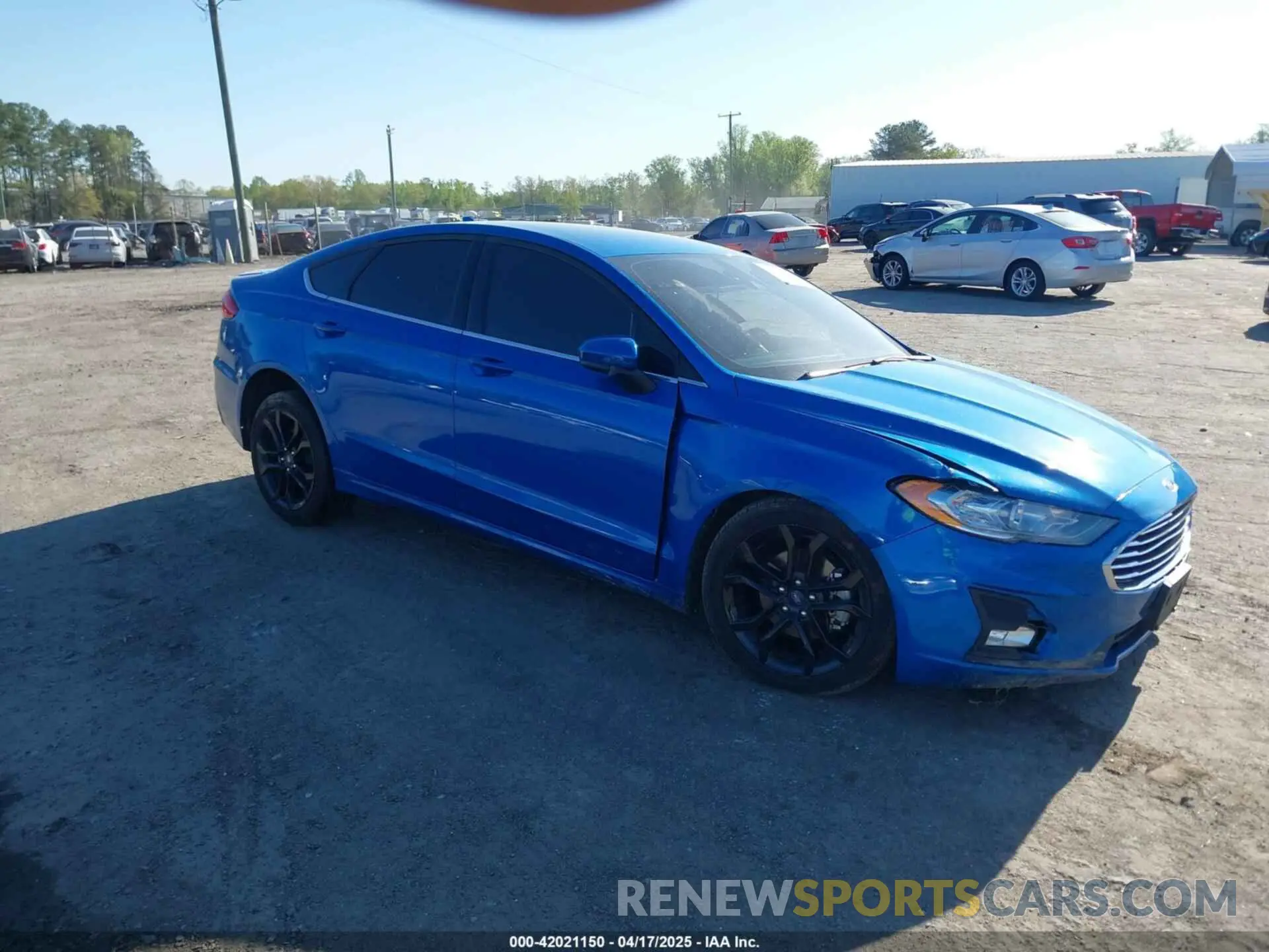 1 Photograph of a damaged car 3FA6P0HD9LR161924 FORD FUSION 2020