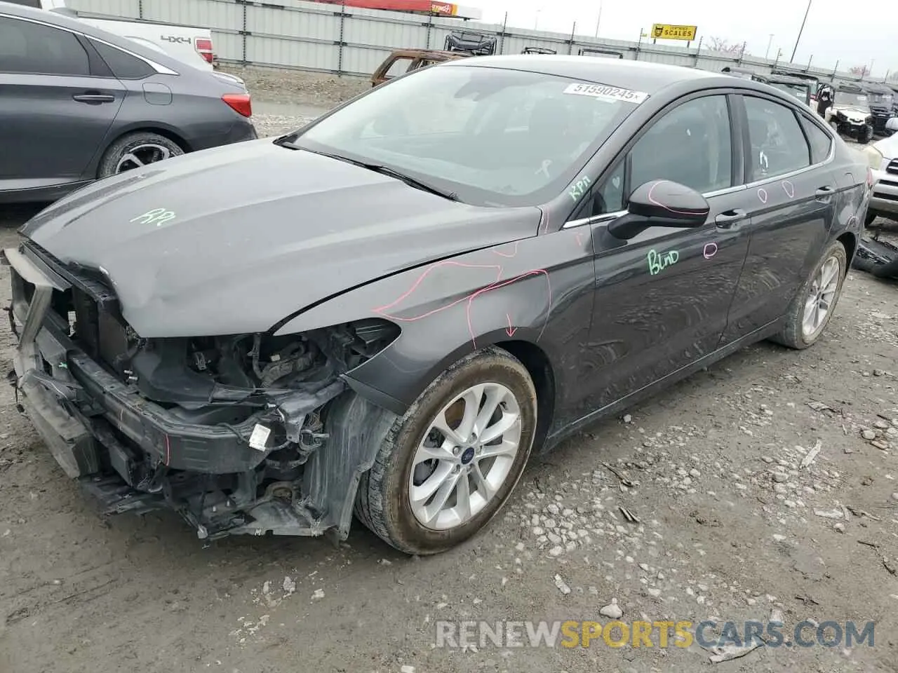 1 Фотография поврежденного автомобиля 3FA6P0HD9LR181025 FORD FUSION 2020