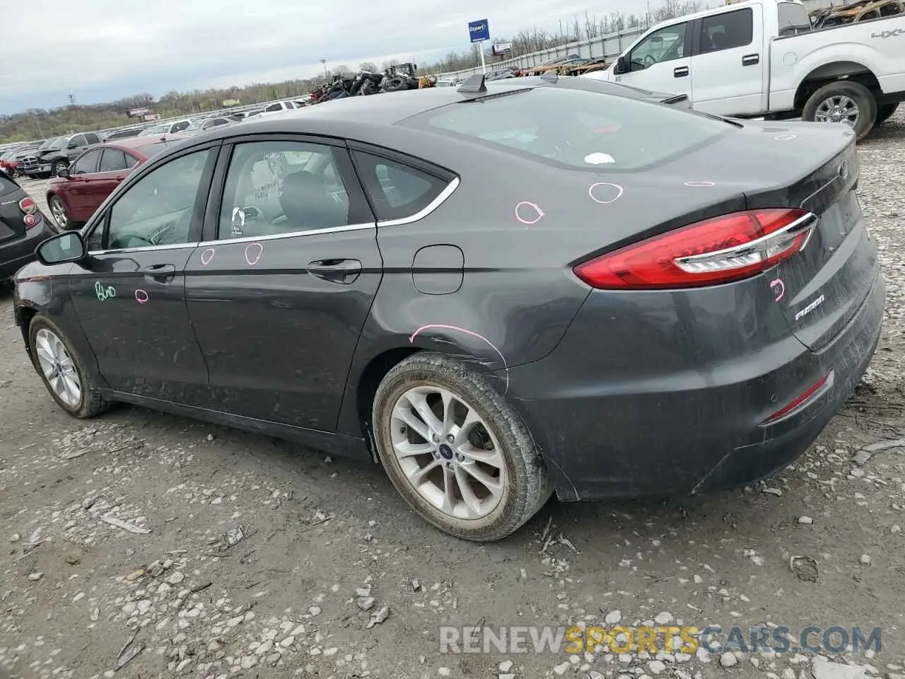 2 Фотография поврежденного автомобиля 3FA6P0HD9LR181025 FORD FUSION 2020