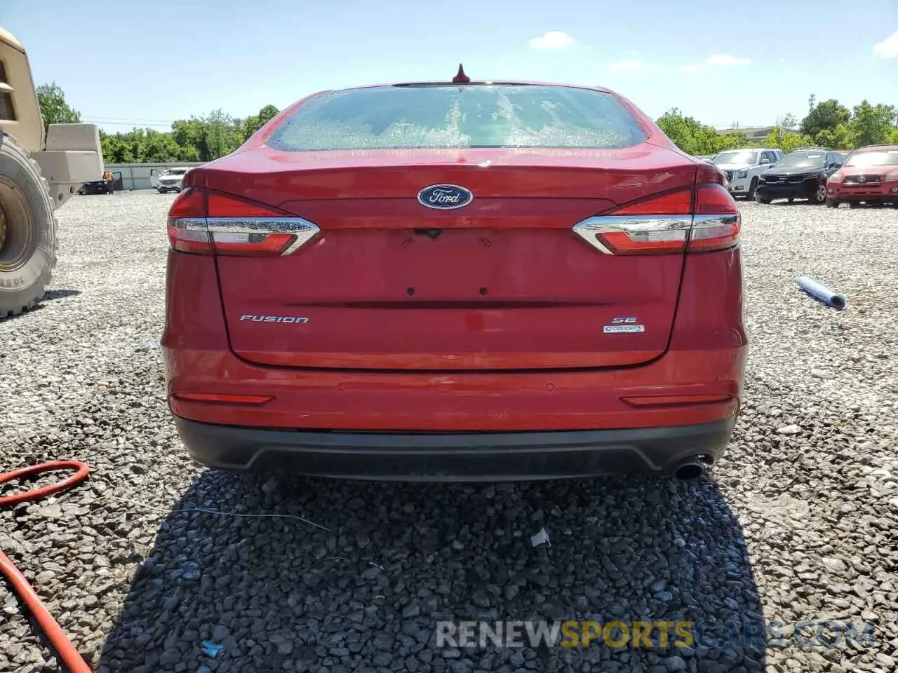 6 Фотография поврежденного автомобиля 3FA6P0HD9LR190100 FORD FUSION 2020