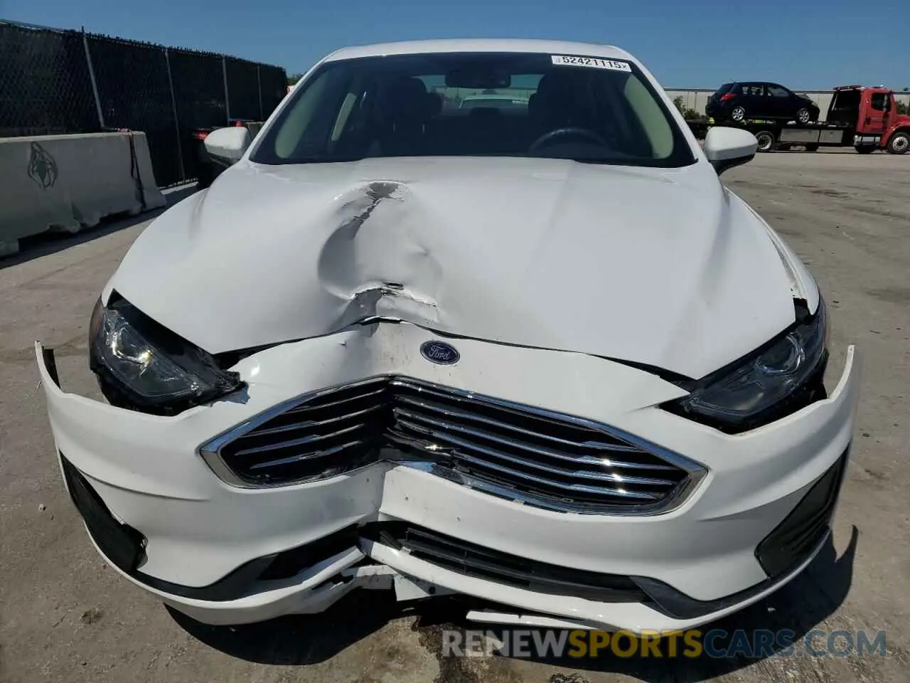 5 Photograph of a damaged car 3FA6P0HD9LR219093 FORD FUSION 2020