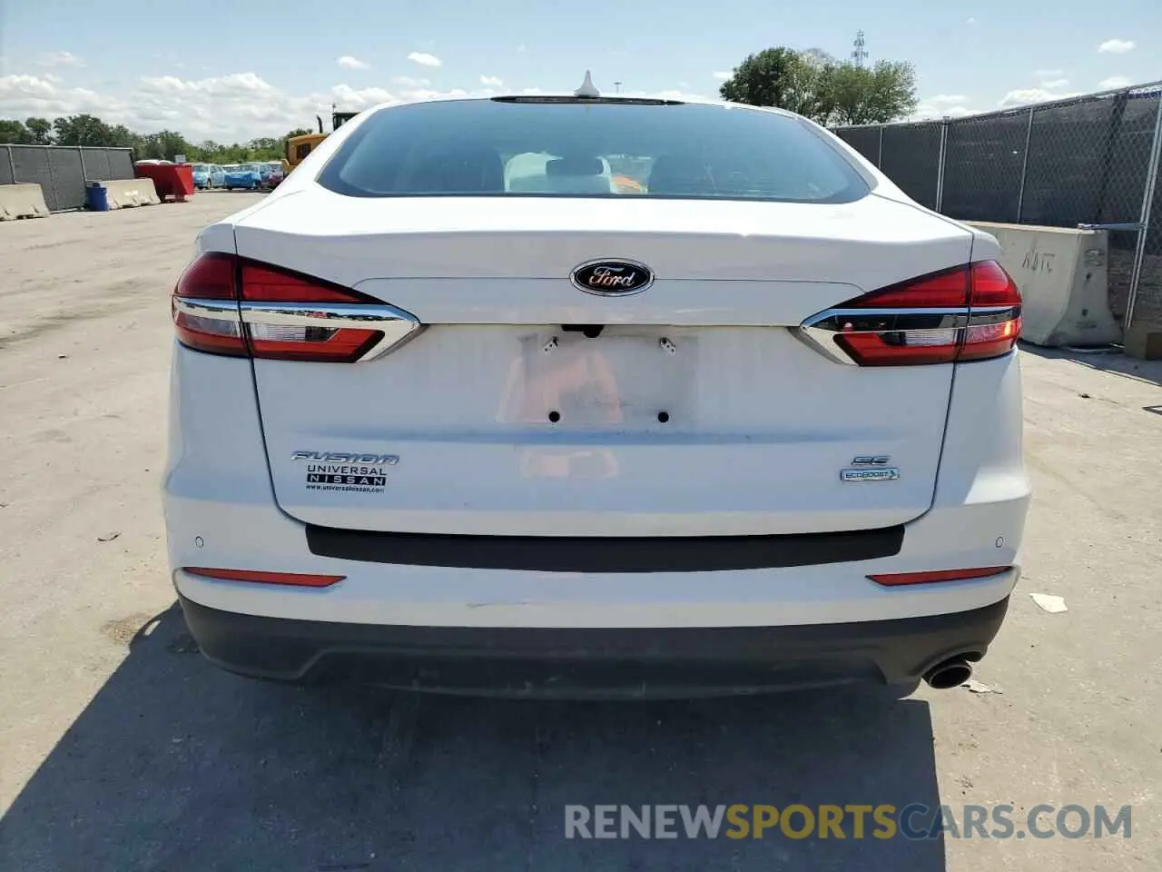 6 Photograph of a damaged car 3FA6P0HD9LR219093 FORD FUSION 2020
