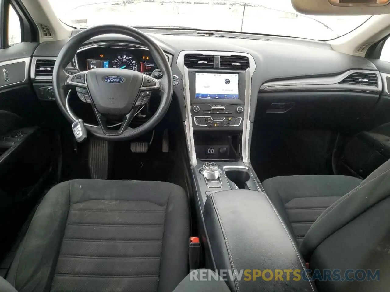 8 Фотография поврежденного автомобиля 3FA6P0HD9LR232622 FORD FUSION 2020