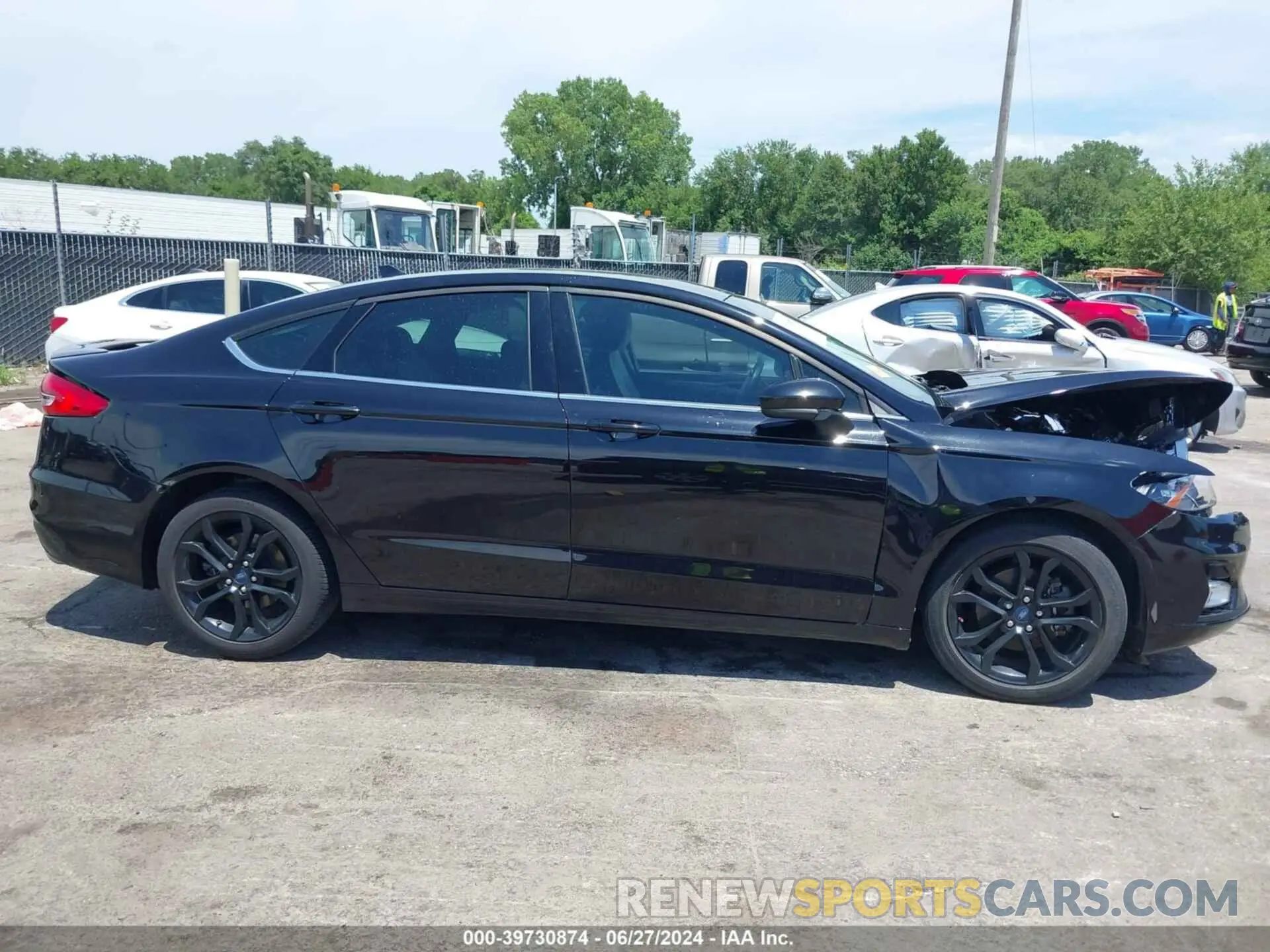 13 Фотография поврежденного автомобиля 3FA6P0HD9LR234483 FORD FUSION 2020