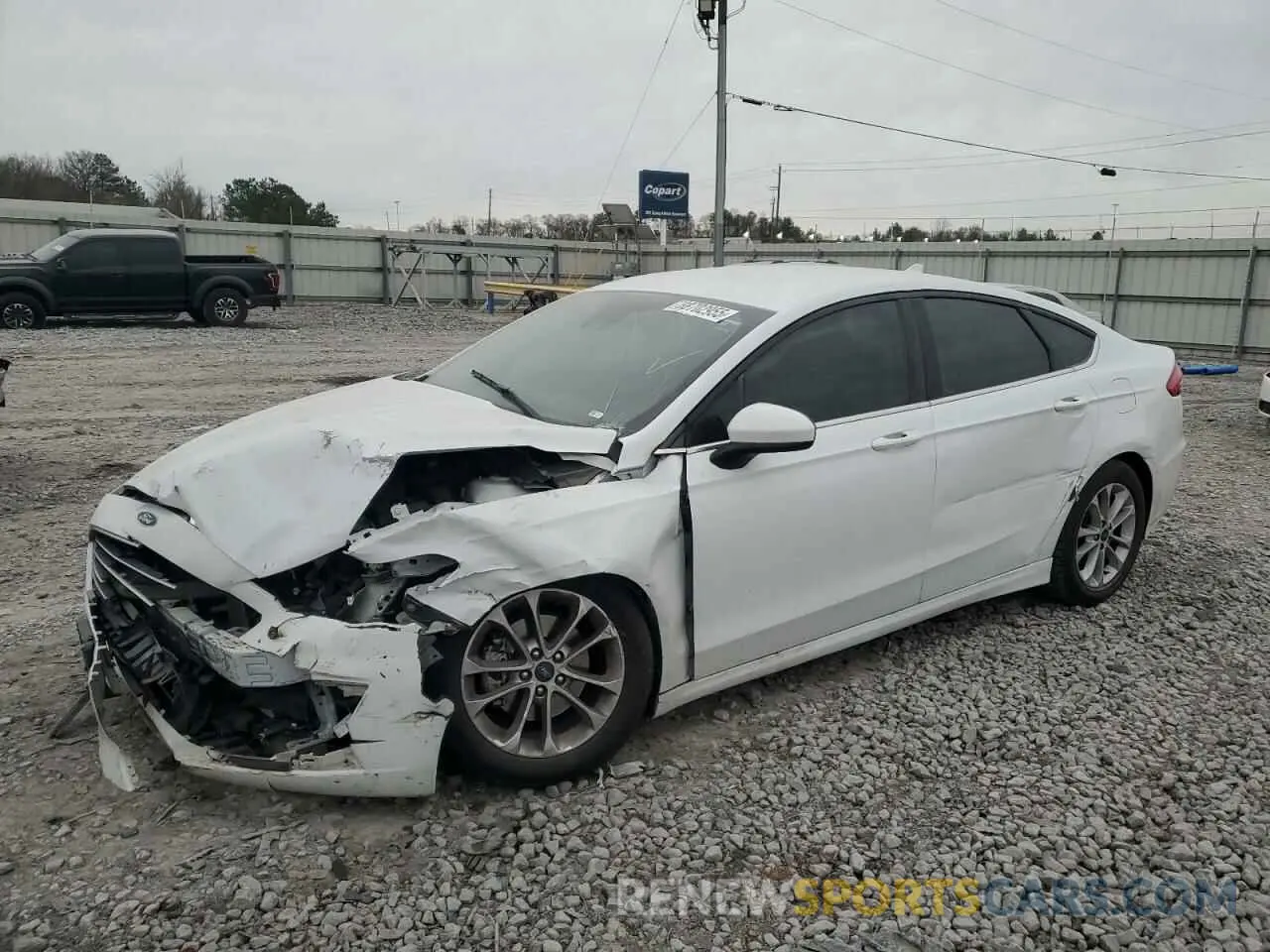 1 Фотография поврежденного автомобиля 3FA6P0HDXLR110951 FORD FUSION 2020