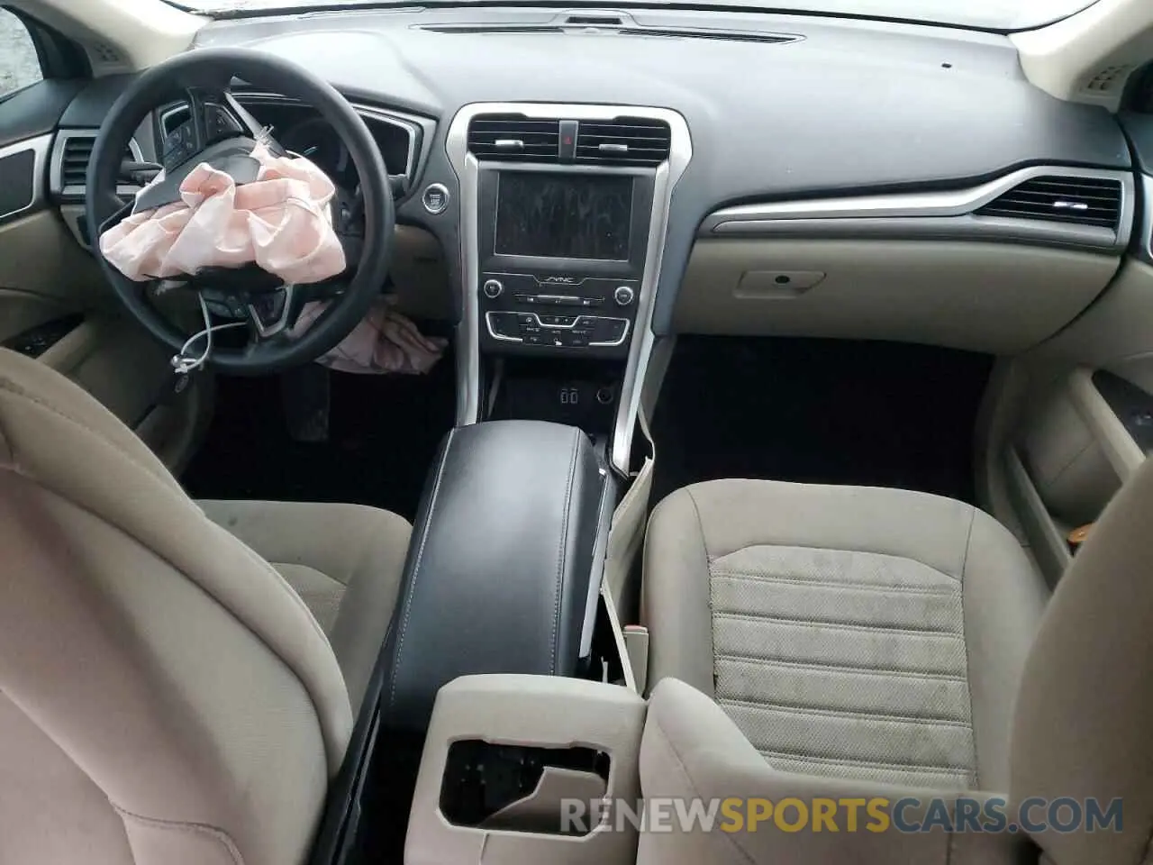 8 Фотография поврежденного автомобиля 3FA6P0HDXLR110951 FORD FUSION 2020
