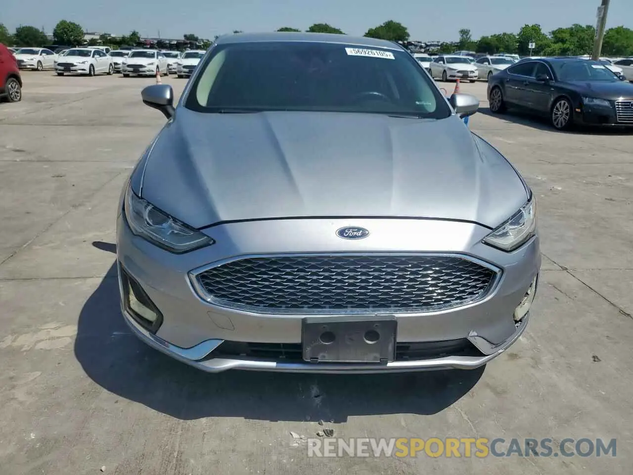 5 Photograph of a damaged car 3FA6P0HDXLR111145 FORD FUSION 2020