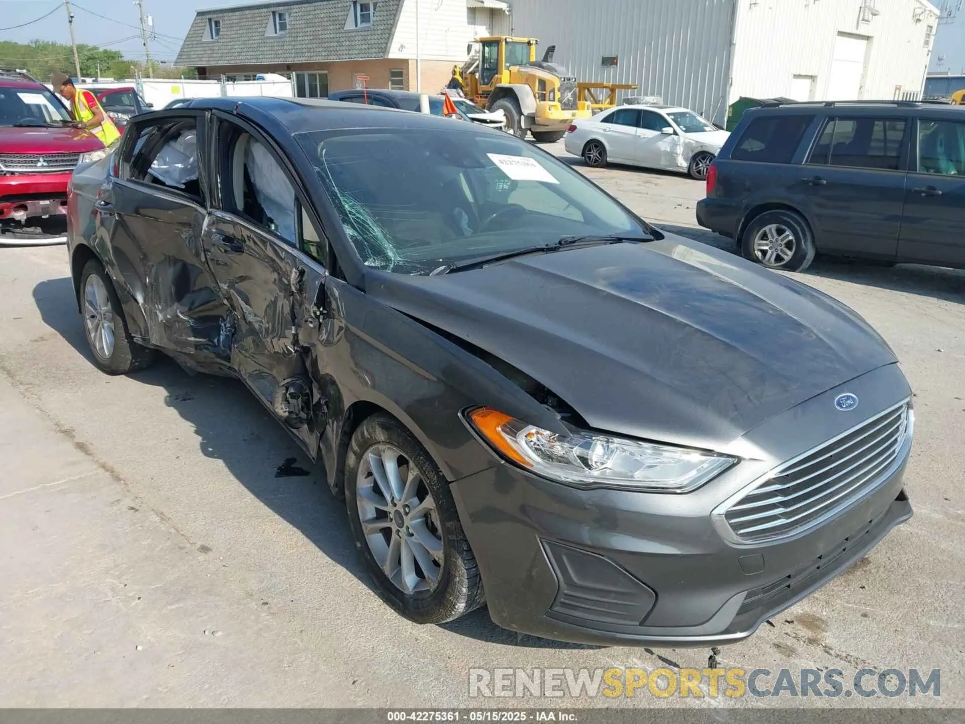 1 Фотография поврежденного автомобиля 3FA6P0HDXLR150138 FORD FUSION 2020