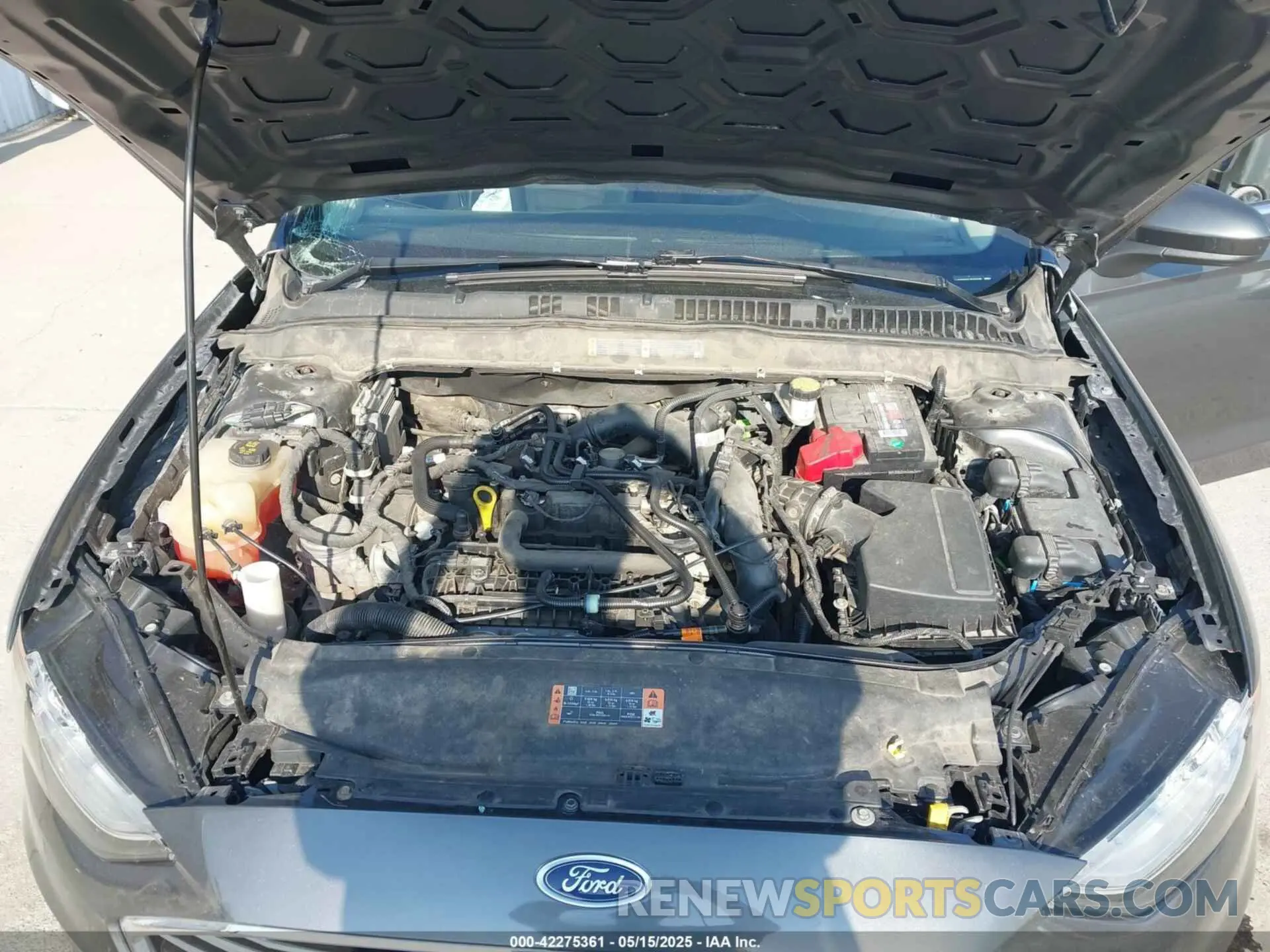 10 Фотография поврежденного автомобиля 3FA6P0HDXLR150138 FORD FUSION 2020