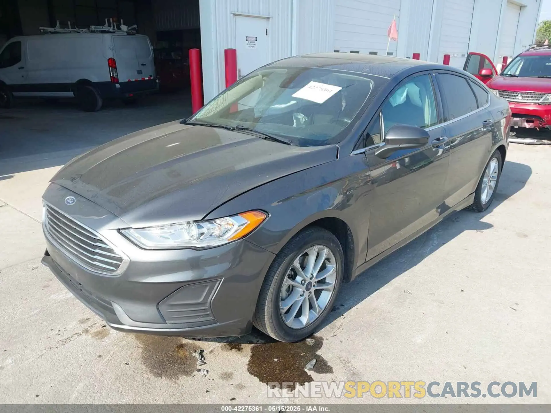 2 Фотография поврежденного автомобиля 3FA6P0HDXLR150138 FORD FUSION 2020