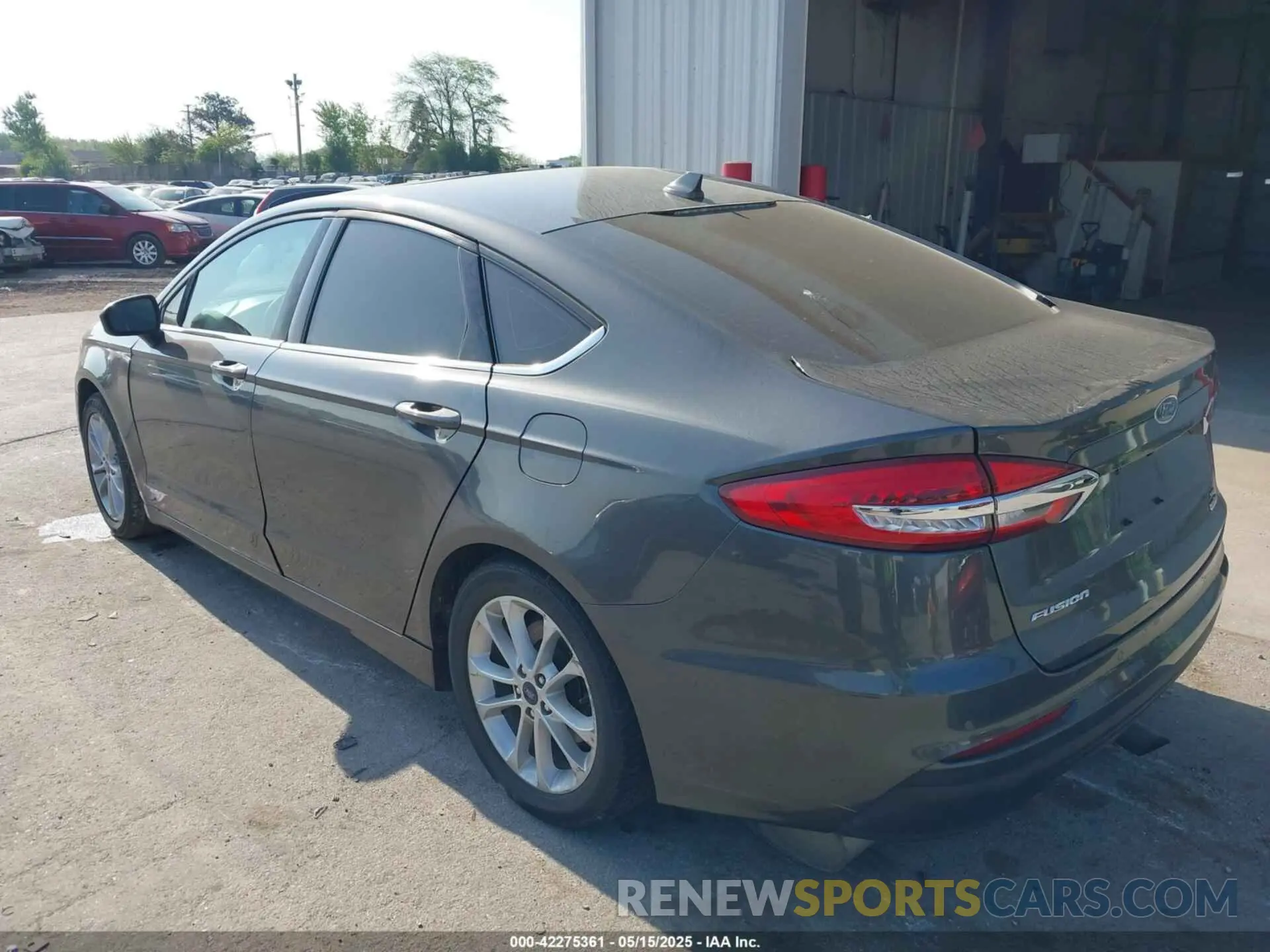 3 Фотография поврежденного автомобиля 3FA6P0HDXLR150138 FORD FUSION 2020