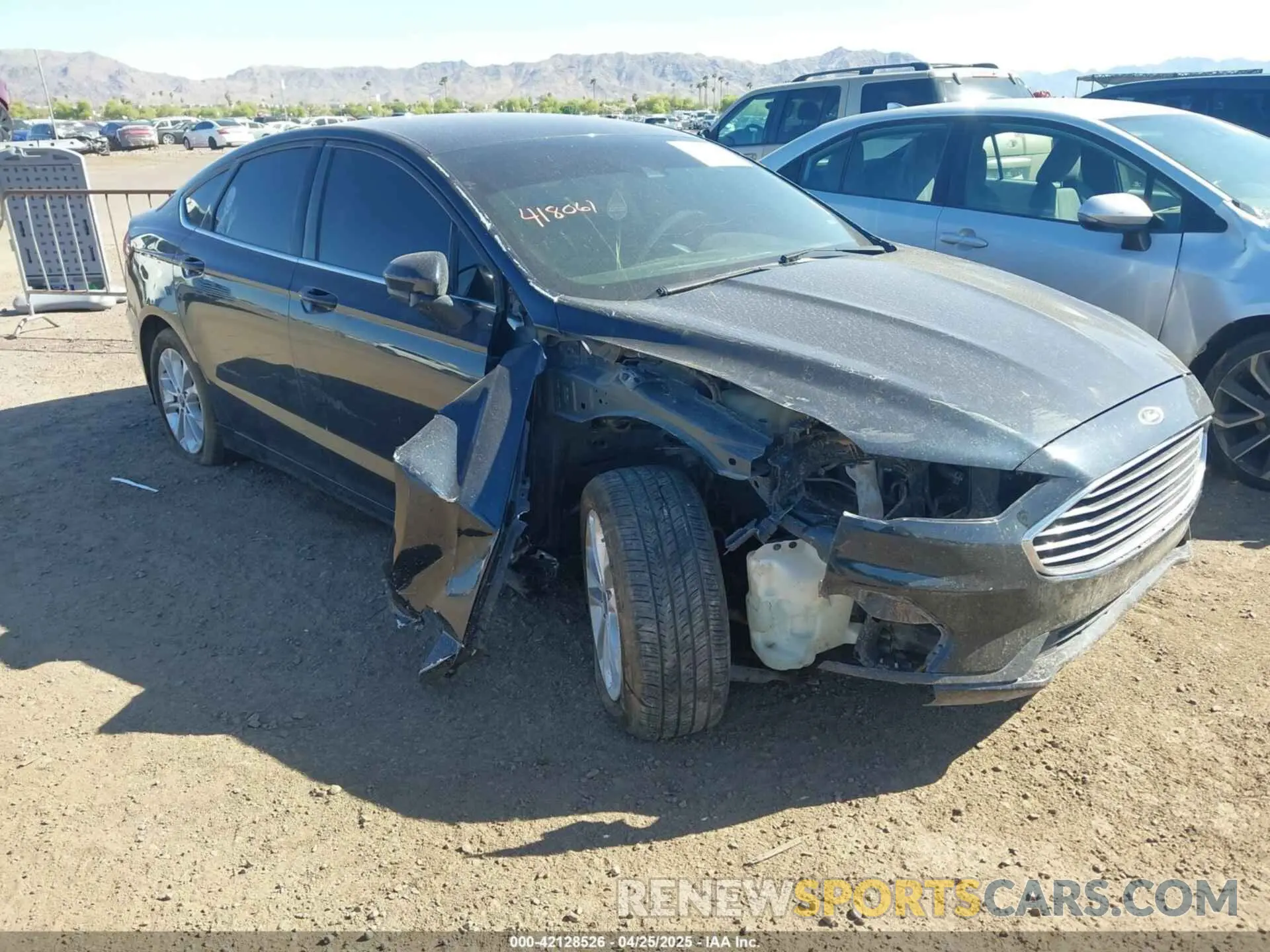 6 Фотография поврежденного автомобиля 3FA6P0HDXLR168137 FORD FUSION 2020