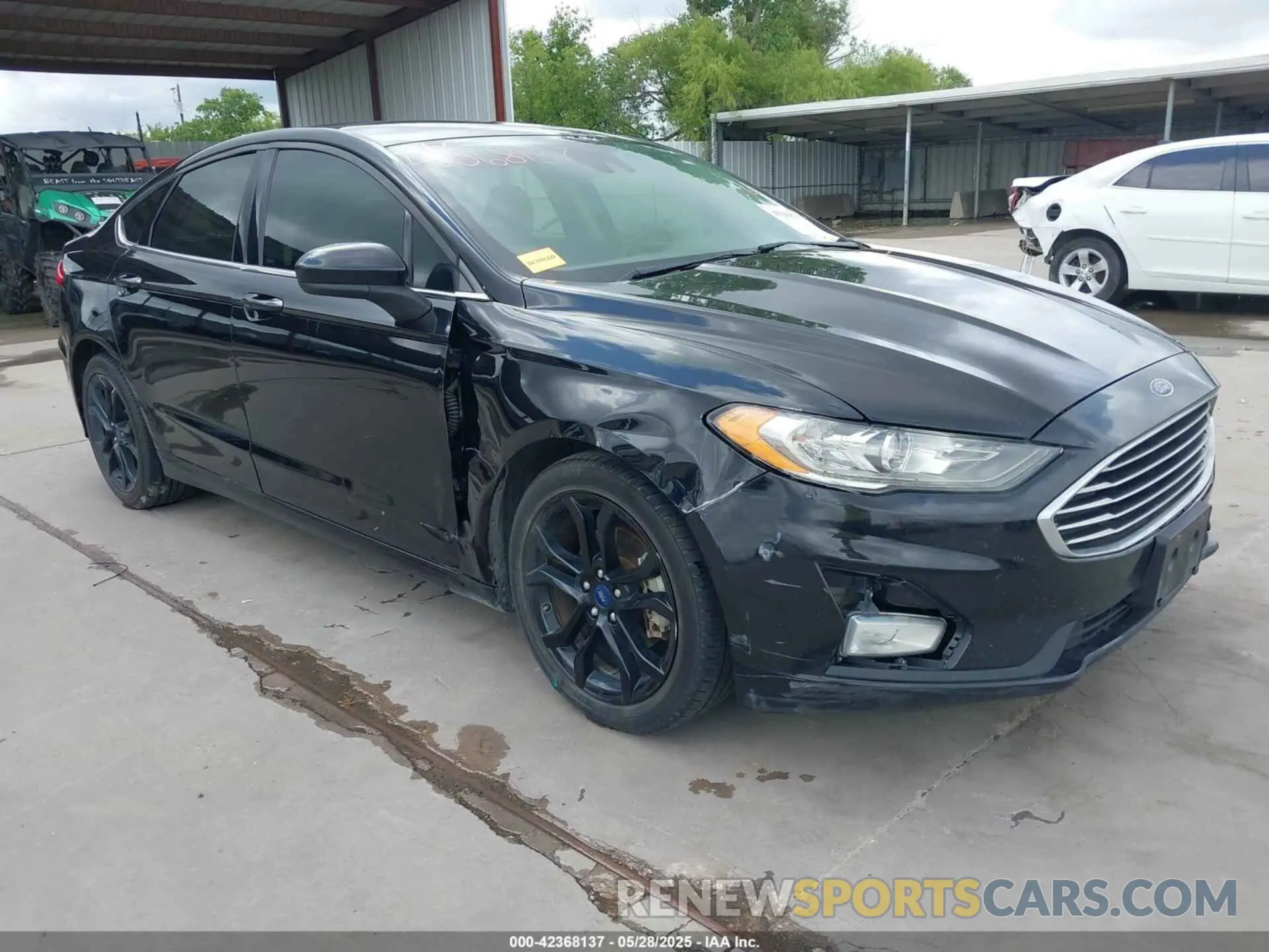1 Фотография поврежденного автомобиля 3FA6P0HDXLR169191 FORD FUSION 2020