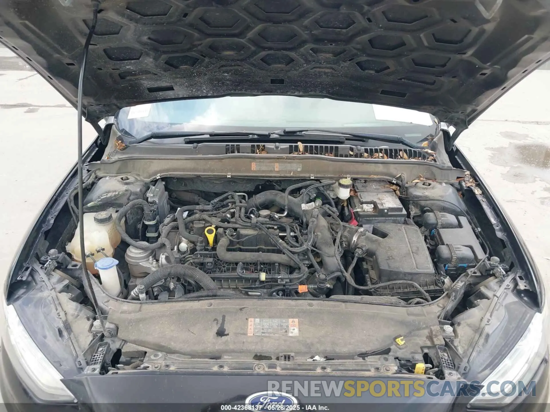 10 Фотография поврежденного автомобиля 3FA6P0HDXLR169191 FORD FUSION 2020