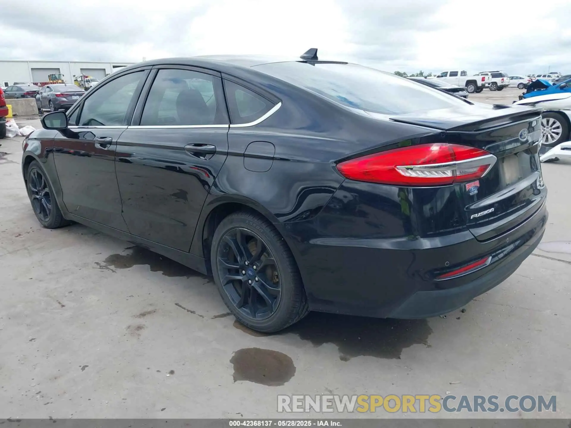 3 Фотография поврежденного автомобиля 3FA6P0HDXLR169191 FORD FUSION 2020