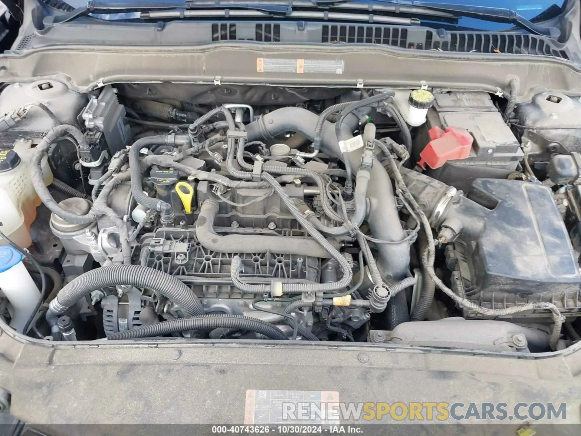 10 Фотография поврежденного автомобиля 3FA6P0HDXLR170082 FORD FUSION 2020