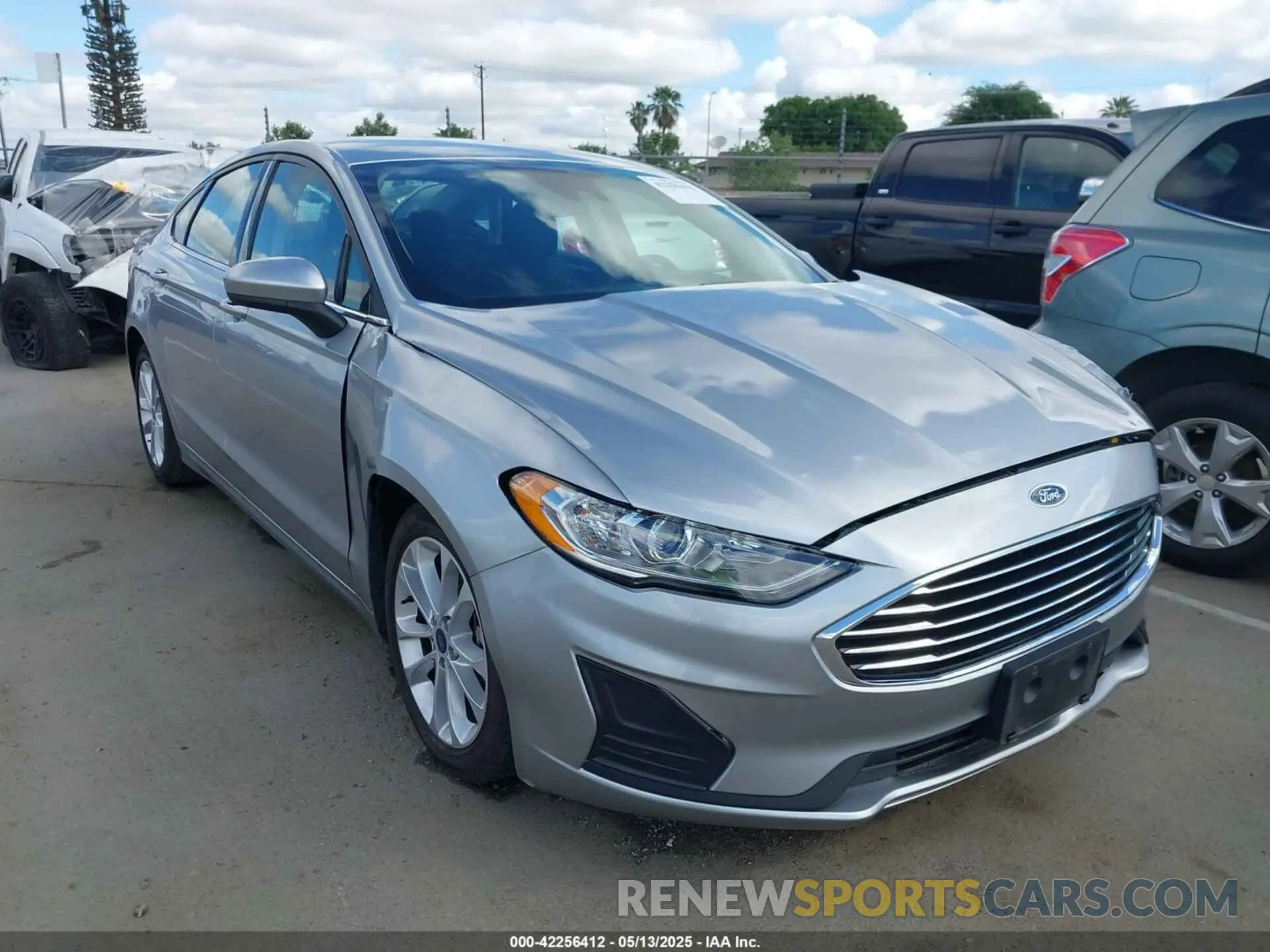 1 Фотография поврежденного автомобиля 3FA6P0HDXLR221578 FORD FUSION 2020