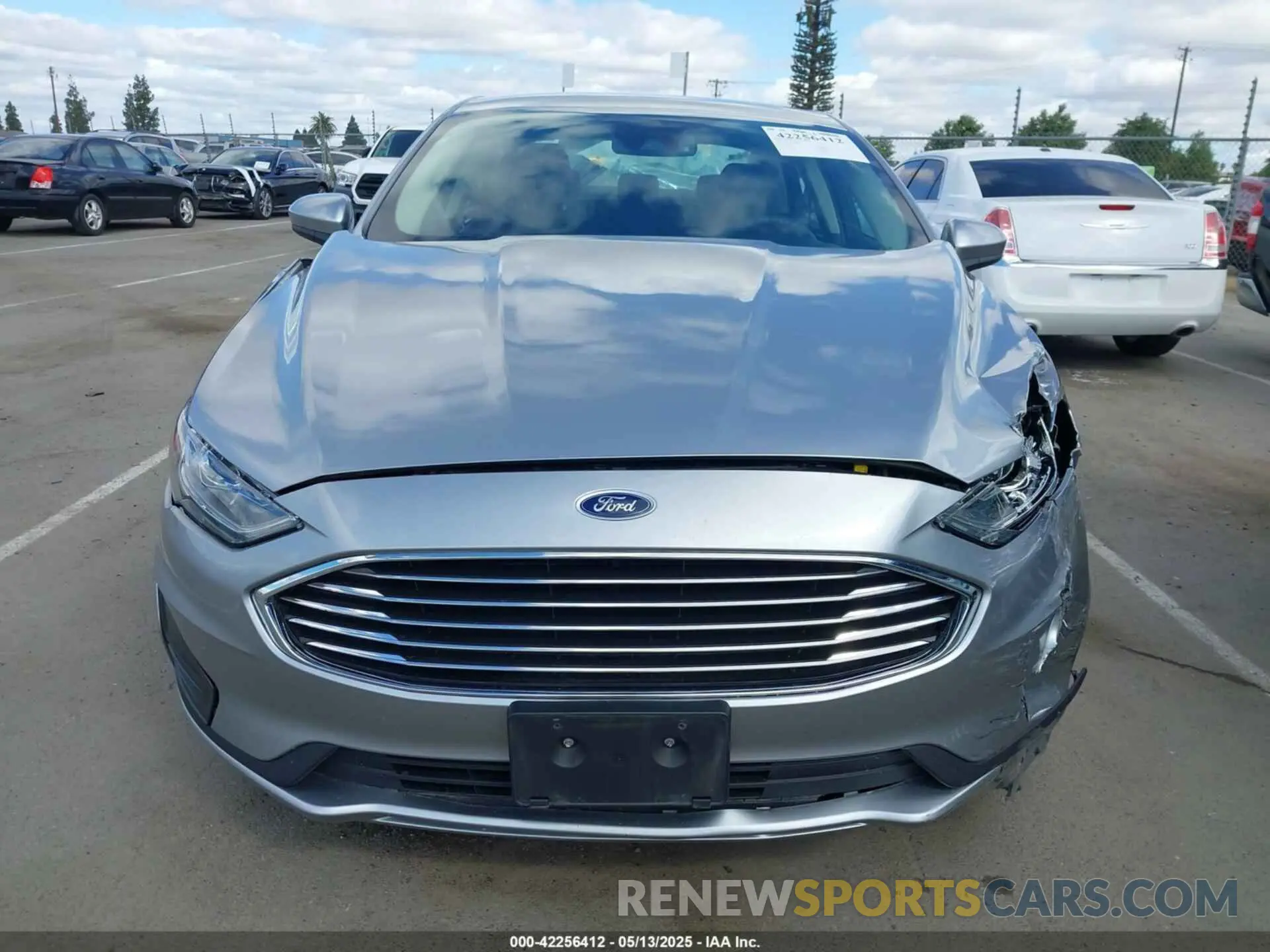 12 Фотография поврежденного автомобиля 3FA6P0HDXLR221578 FORD FUSION 2020