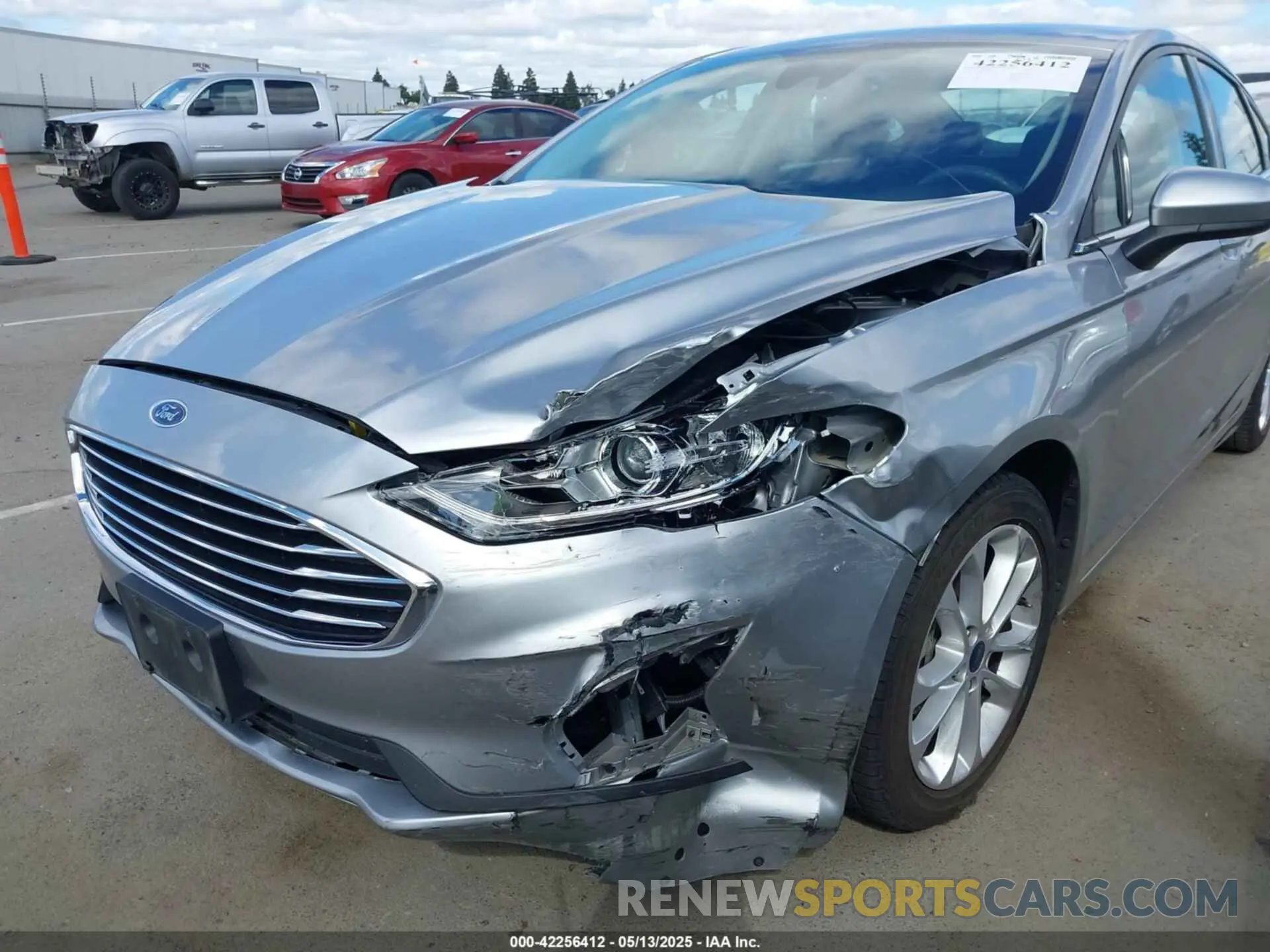 6 Фотография поврежденного автомобиля 3FA6P0HDXLR221578 FORD FUSION 2020