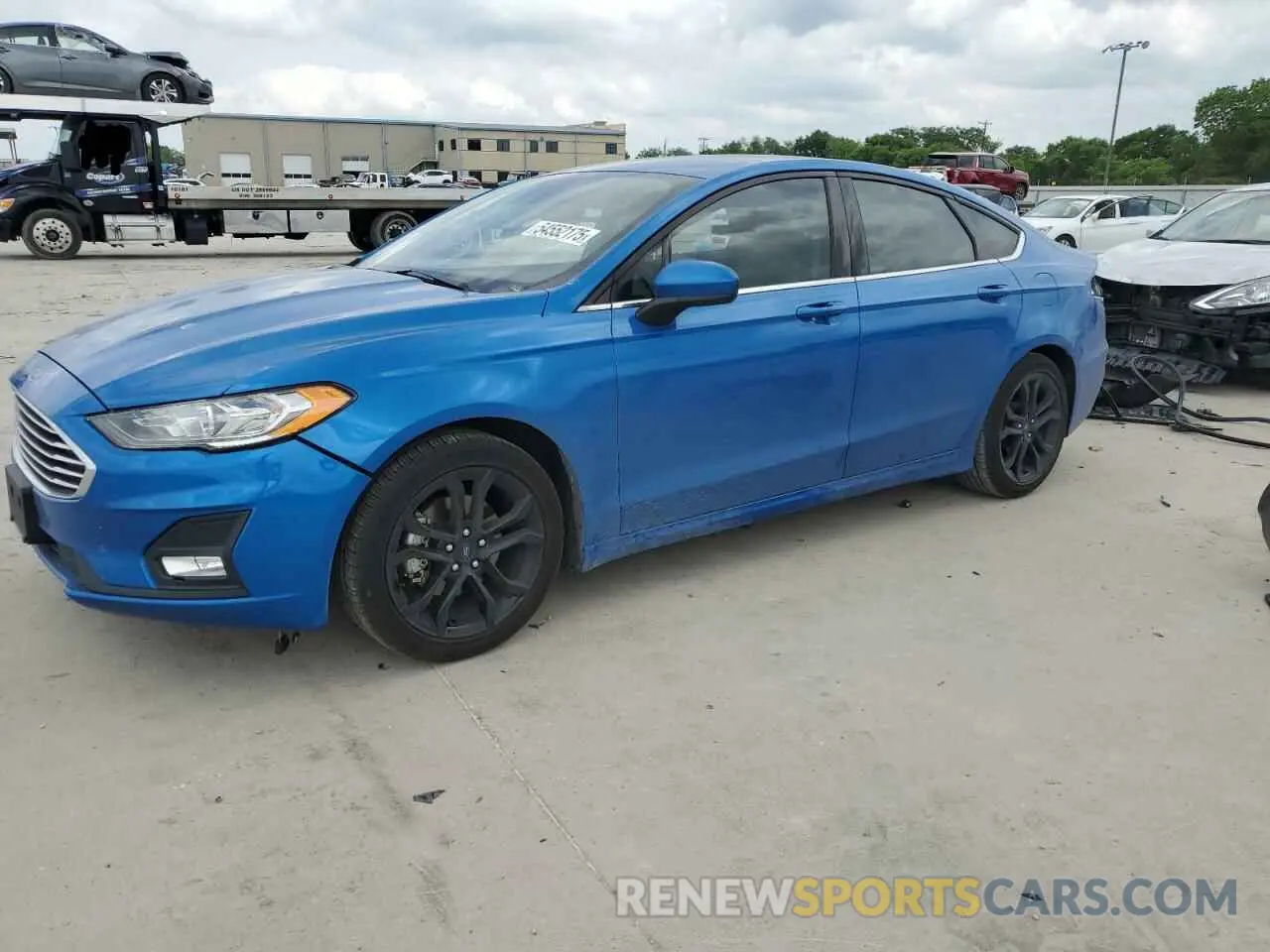 1 Photograph of a damaged car 3FA6P0HDXLR226540 FORD FUSION 2020