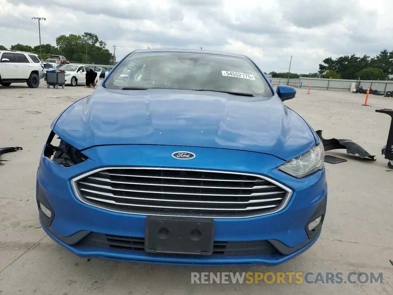 5 Photograph of a damaged car 3FA6P0HDXLR226540 FORD FUSION 2020