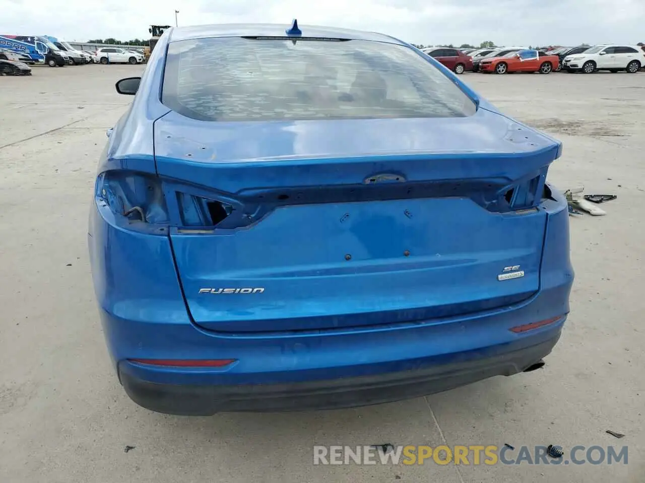 6 Photograph of a damaged car 3FA6P0HDXLR226540 FORD FUSION 2020