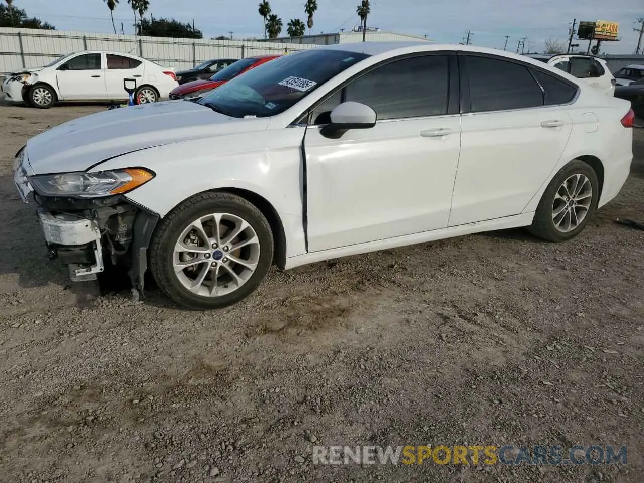 1 Фотография поврежденного автомобиля 3FA6P0HDXLR253365 FORD FUSION 2020