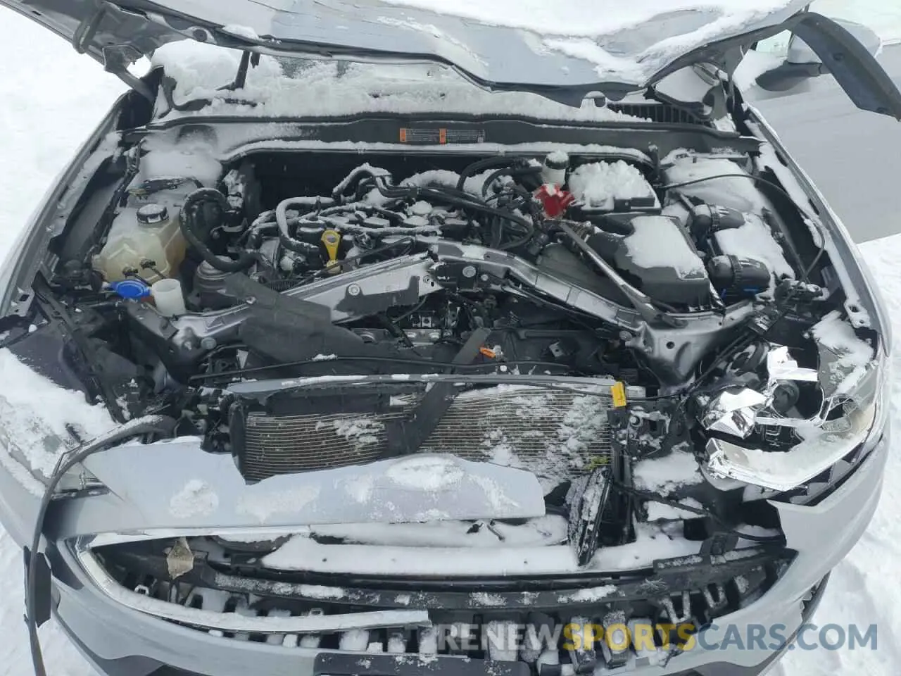 11 Фотография поврежденного автомобиля 3FA6P0HDXLR260199 FORD FUSION 2020