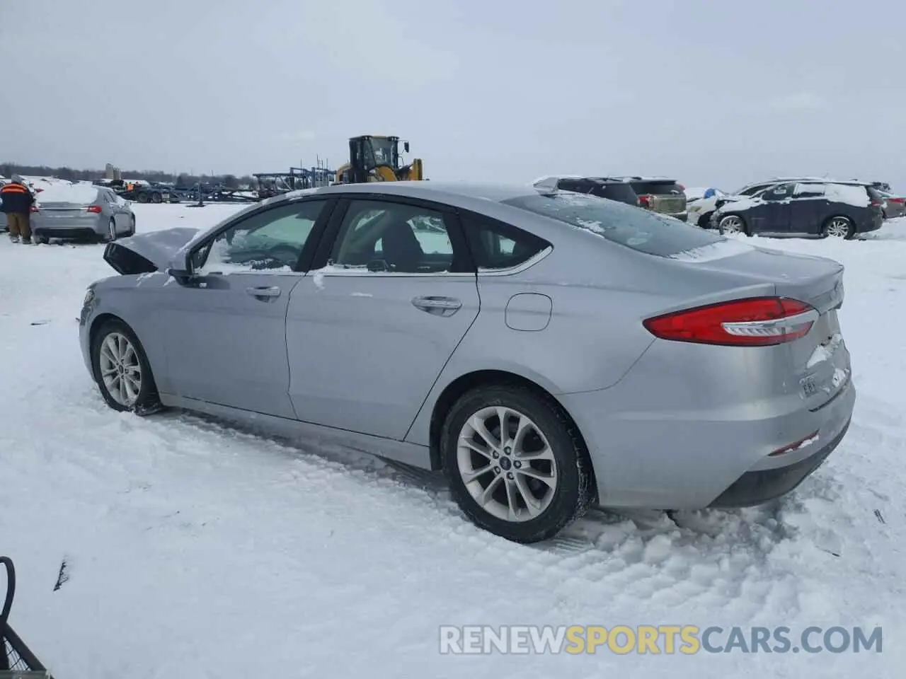 2 Фотография поврежденного автомобиля 3FA6P0HDXLR260199 FORD FUSION 2020