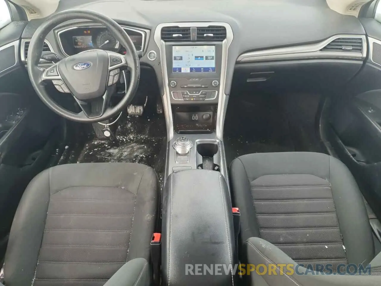 8 Фотография поврежденного автомобиля 3FA6P0HDXLR260199 FORD FUSION 2020