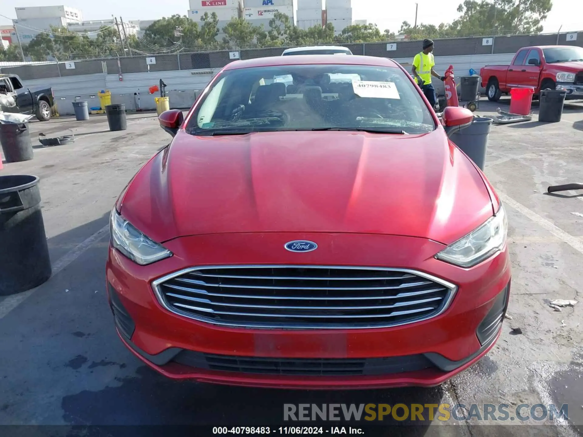 13 Фотография поврежденного автомобиля 3FA6P0HDXLR265452 FORD FUSION 2020
