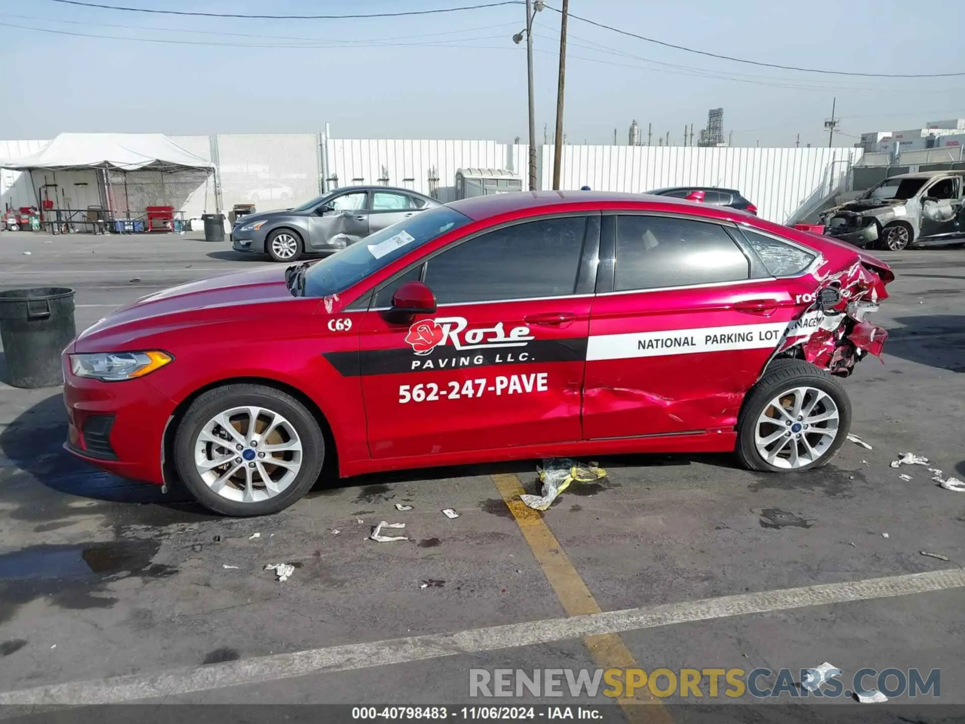 15 Фотография поврежденного автомобиля 3FA6P0HDXLR265452 FORD FUSION 2020