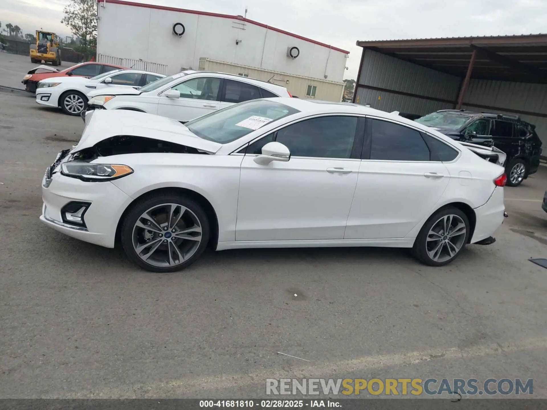 14 Photograph of a damaged car 3FA6P0K92LR103416 FORD FUSION 2020
