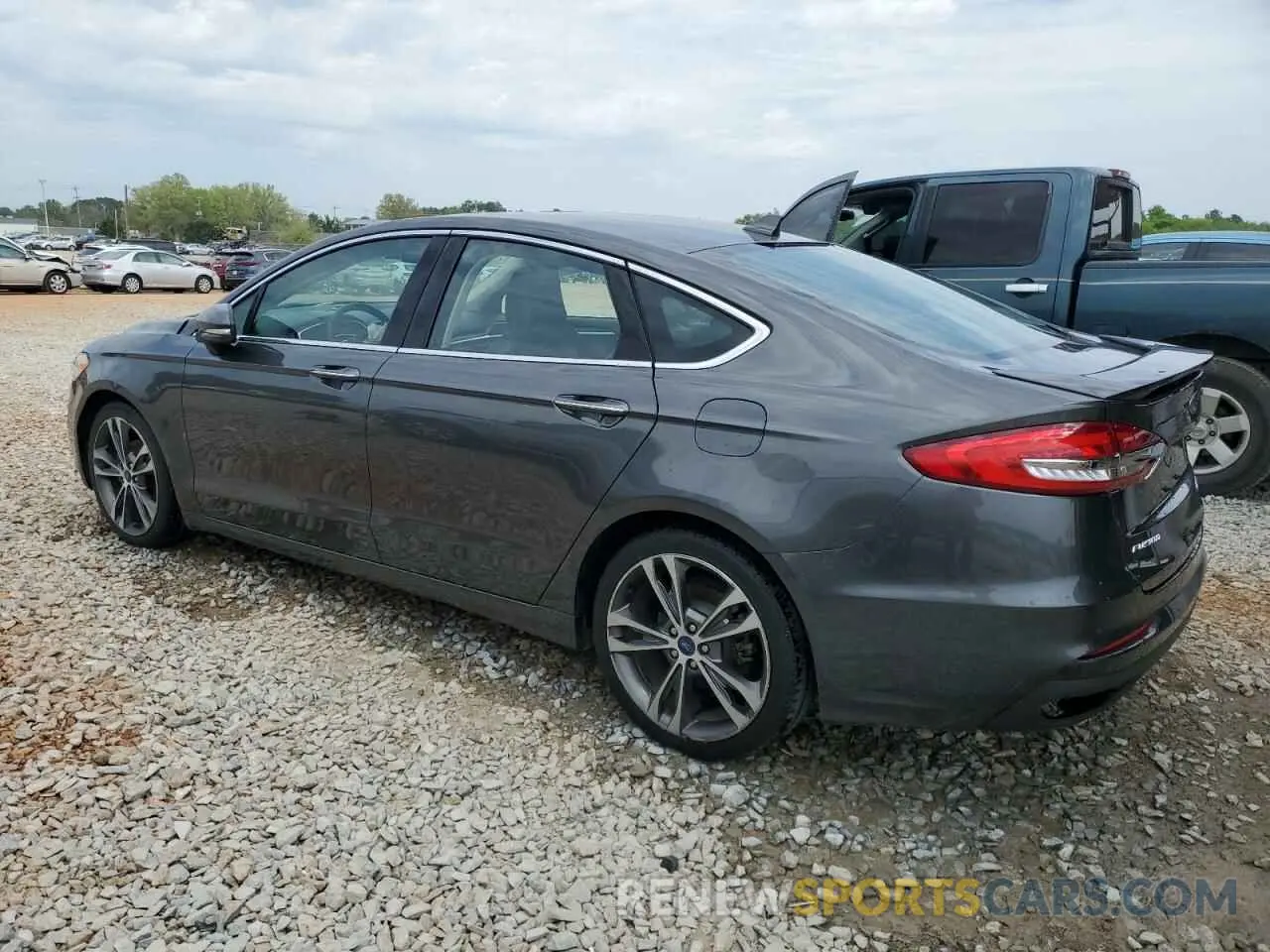 2 Photograph of a damaged car 3FA6P0K93LR206845 FORD FUSION 2020