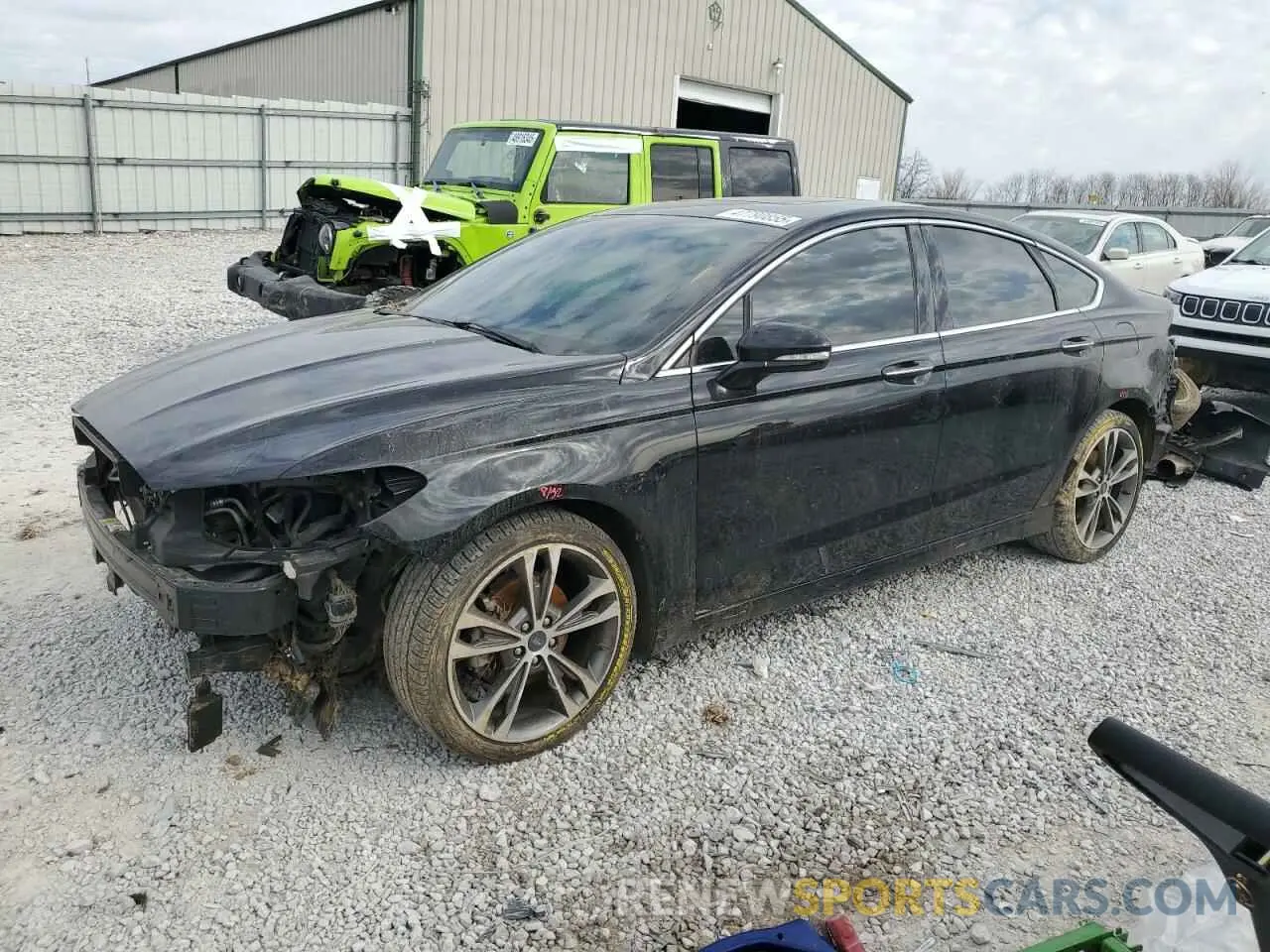 1 Фотография поврежденного автомобиля 3FA6P0K94LR138720 FORD FUSION 2020