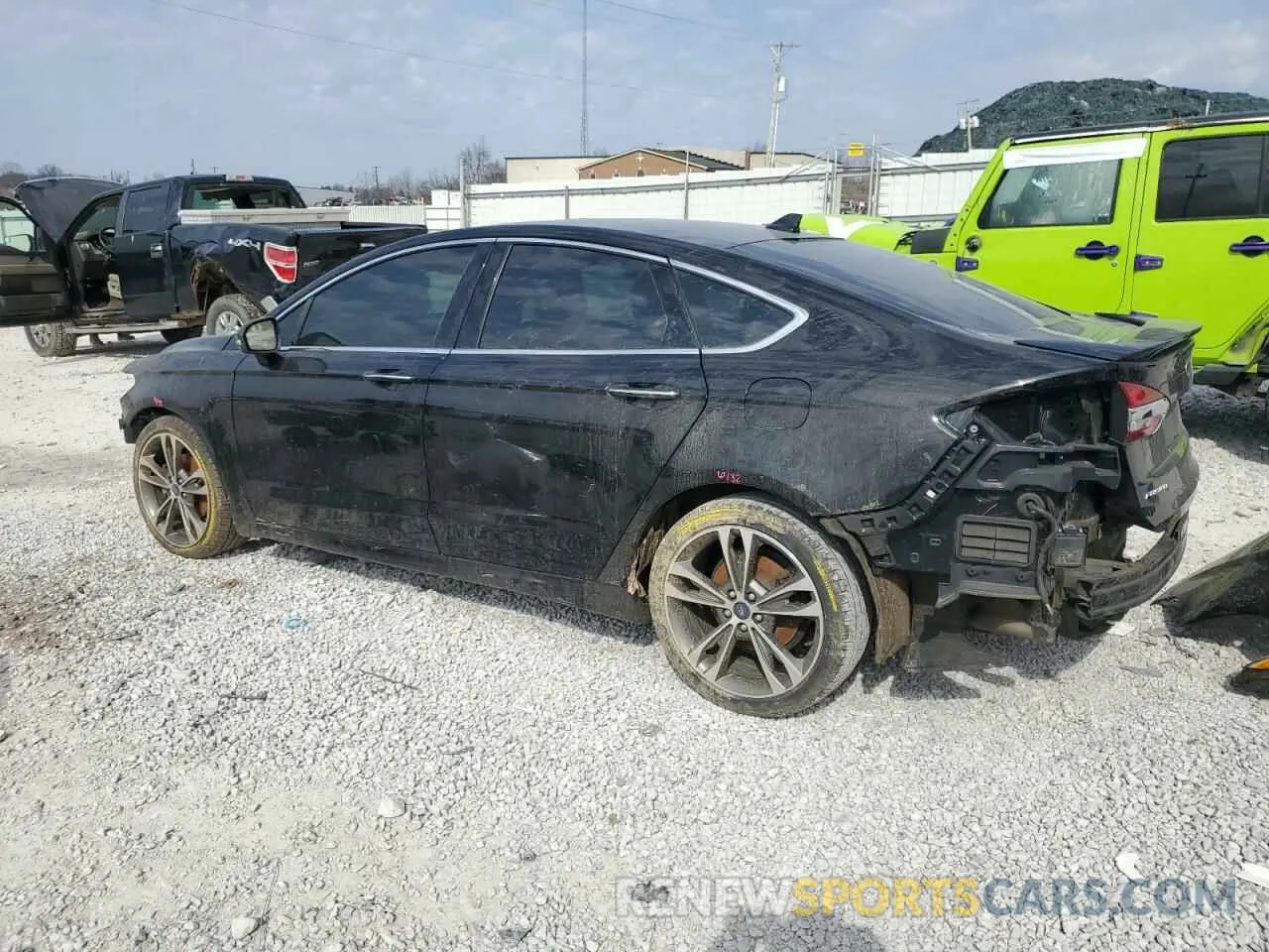 2 Фотография поврежденного автомобиля 3FA6P0K94LR138720 FORD FUSION 2020