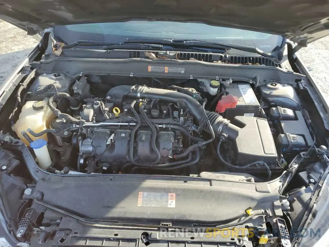 11 Photograph of a damaged car 3FA6P0K96LR152344 FORD FUSION 2020