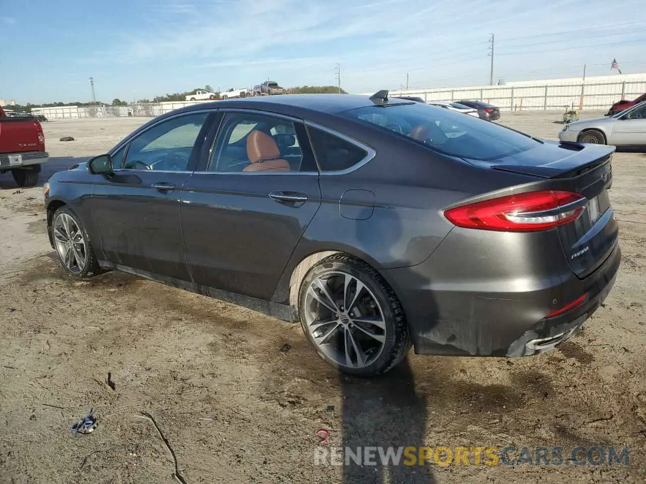 2 Photograph of a damaged car 3FA6P0K96LR152344 FORD FUSION 2020