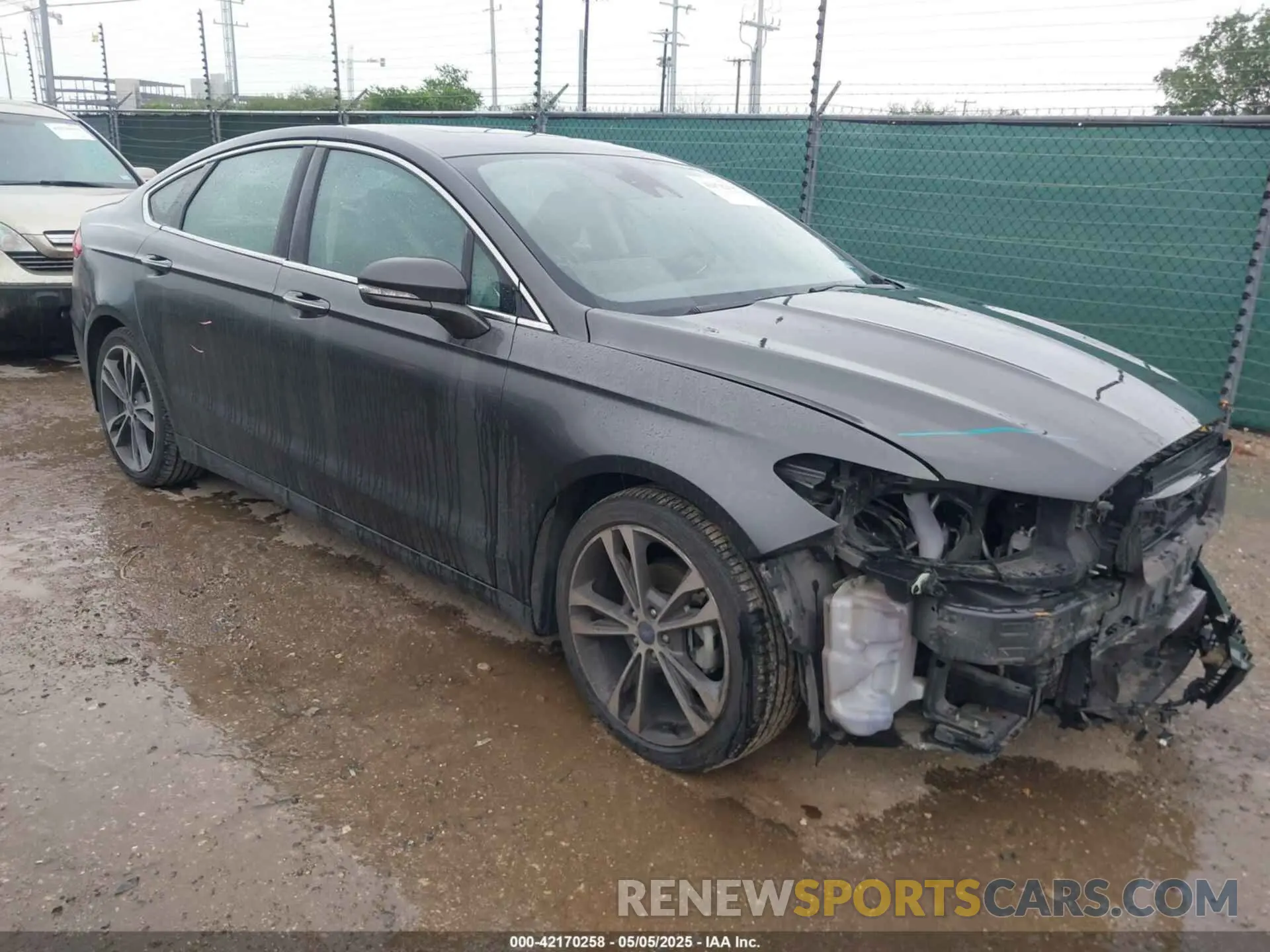 1 Photograph of a damaged car 3FA6P0K97LR192657 FORD FUSION 2020