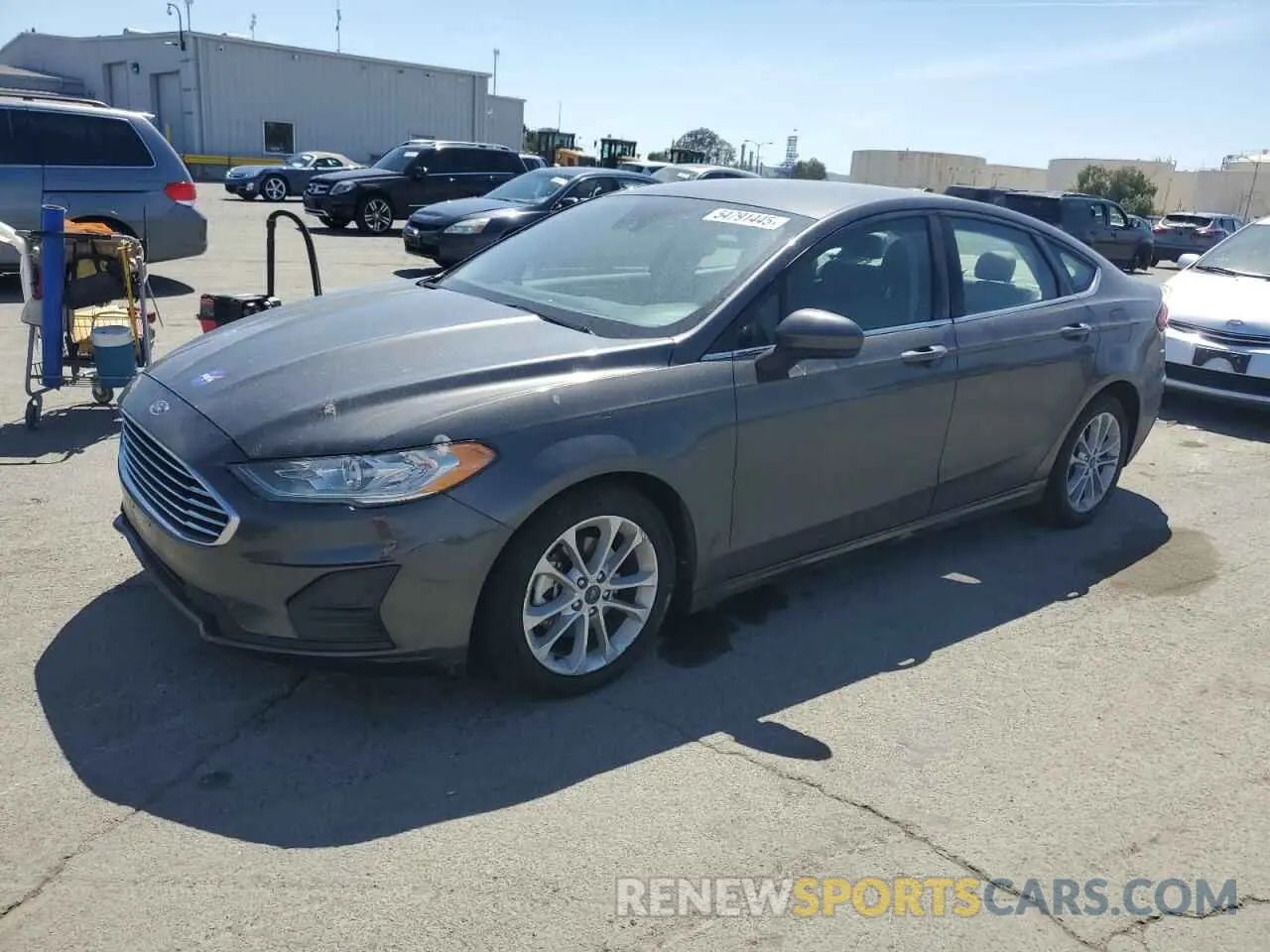 1 Photograph of a damaged car 3FA6P0LU0LR190090 FORD FUSION 2020