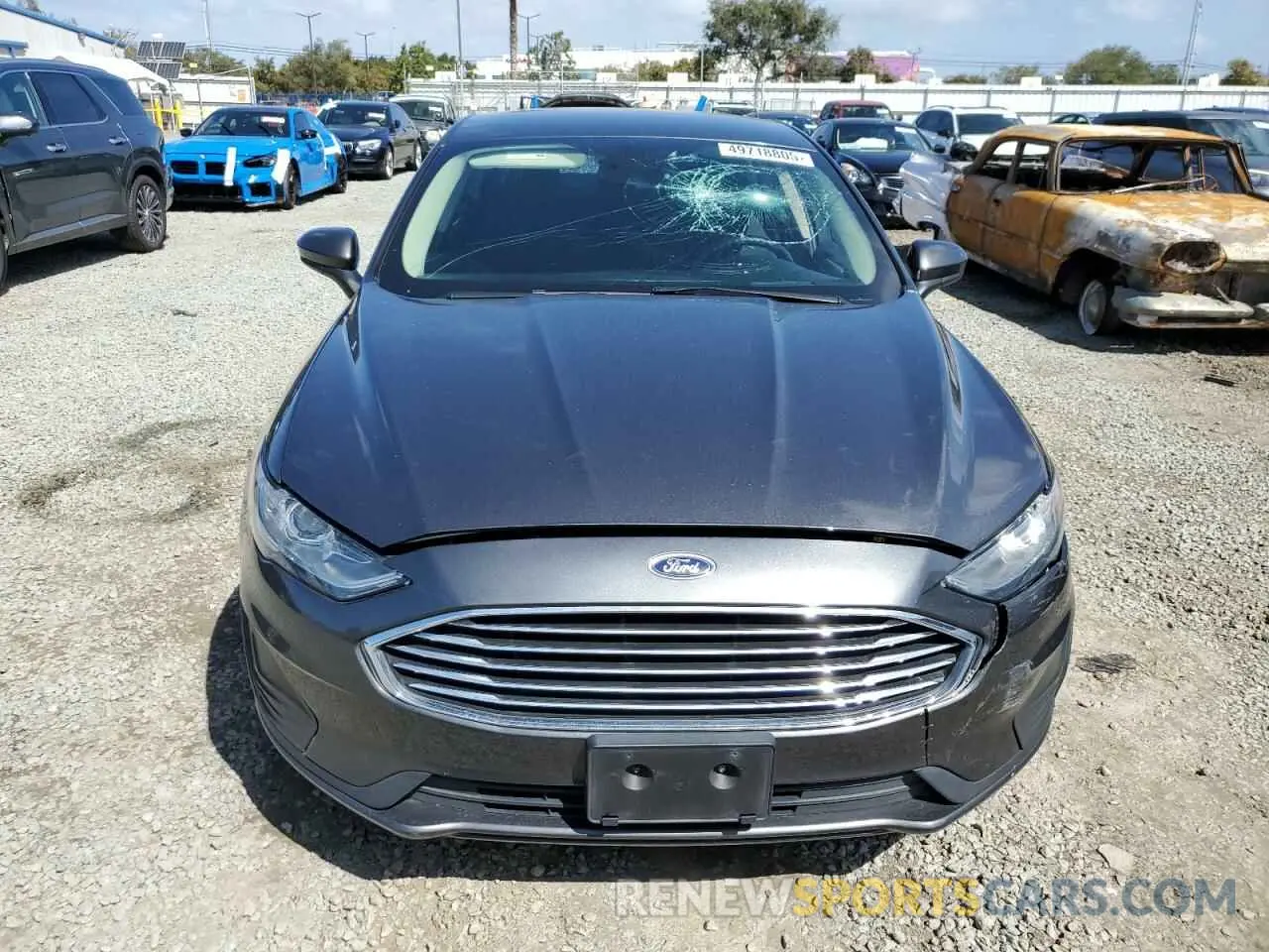5 Photograph of a damaged car 3FA6P0LU0LR265614 FORD FUSION 2020