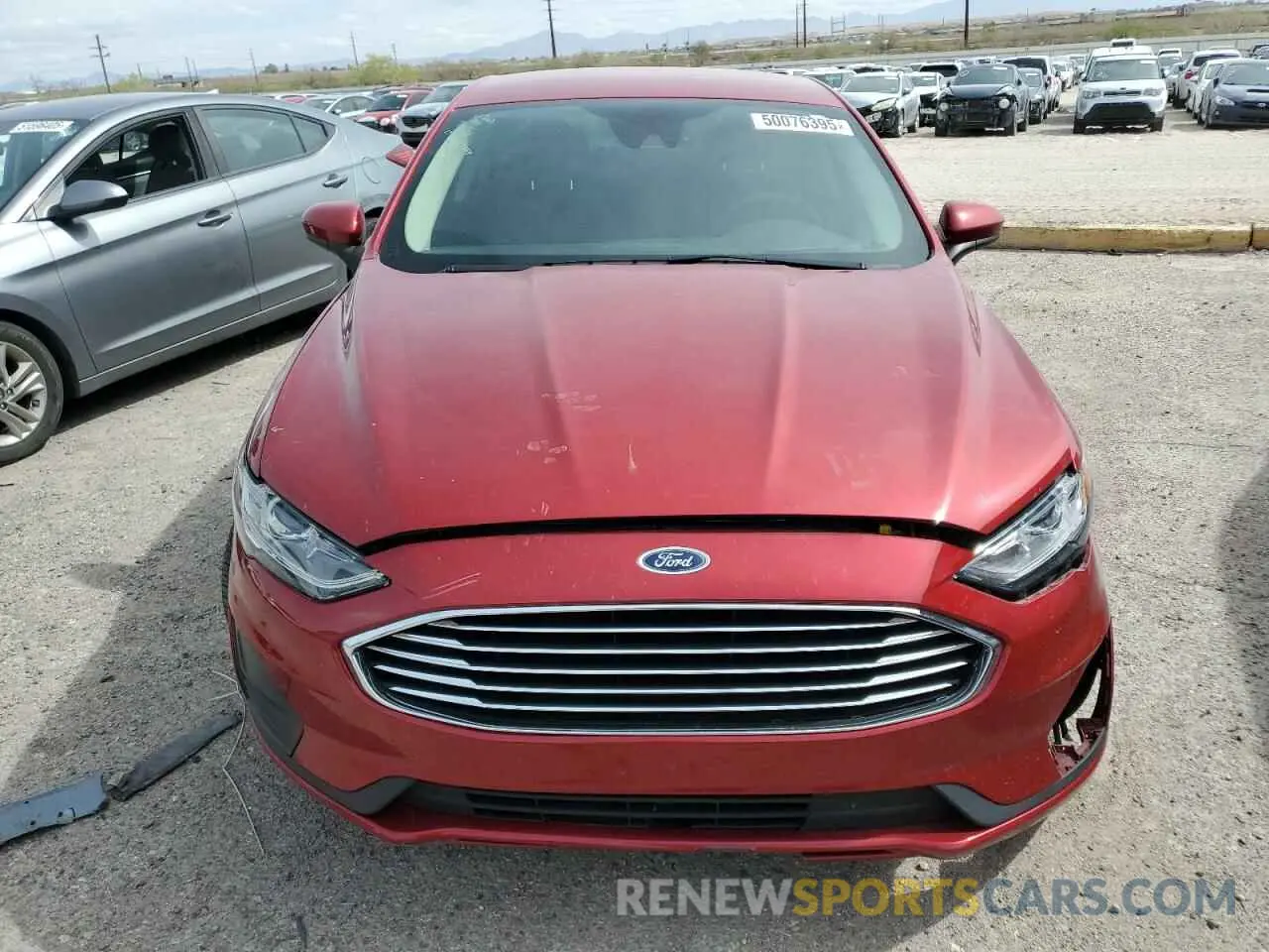 5 Photograph of a damaged car 3FA6P0LU2LR219735 FORD FUSION 2020