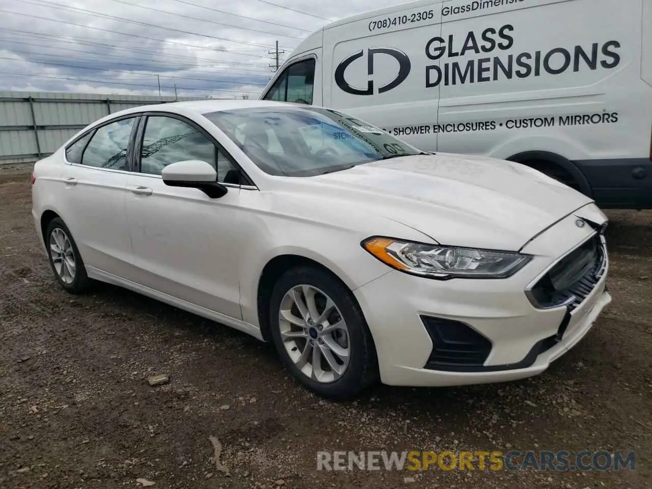 4 Фотография поврежденного автомобиля 3FA6P0LU4LR235306 FORD FUSION 2020